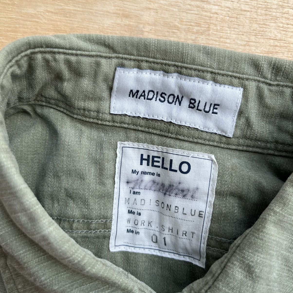 Japanese Brand MADISON BLUE WORK WEAR VINTAGE STYLE by MARIKO NAKAYAMA Size US M / EU 48-50 / 2 - 4 Thumbnail