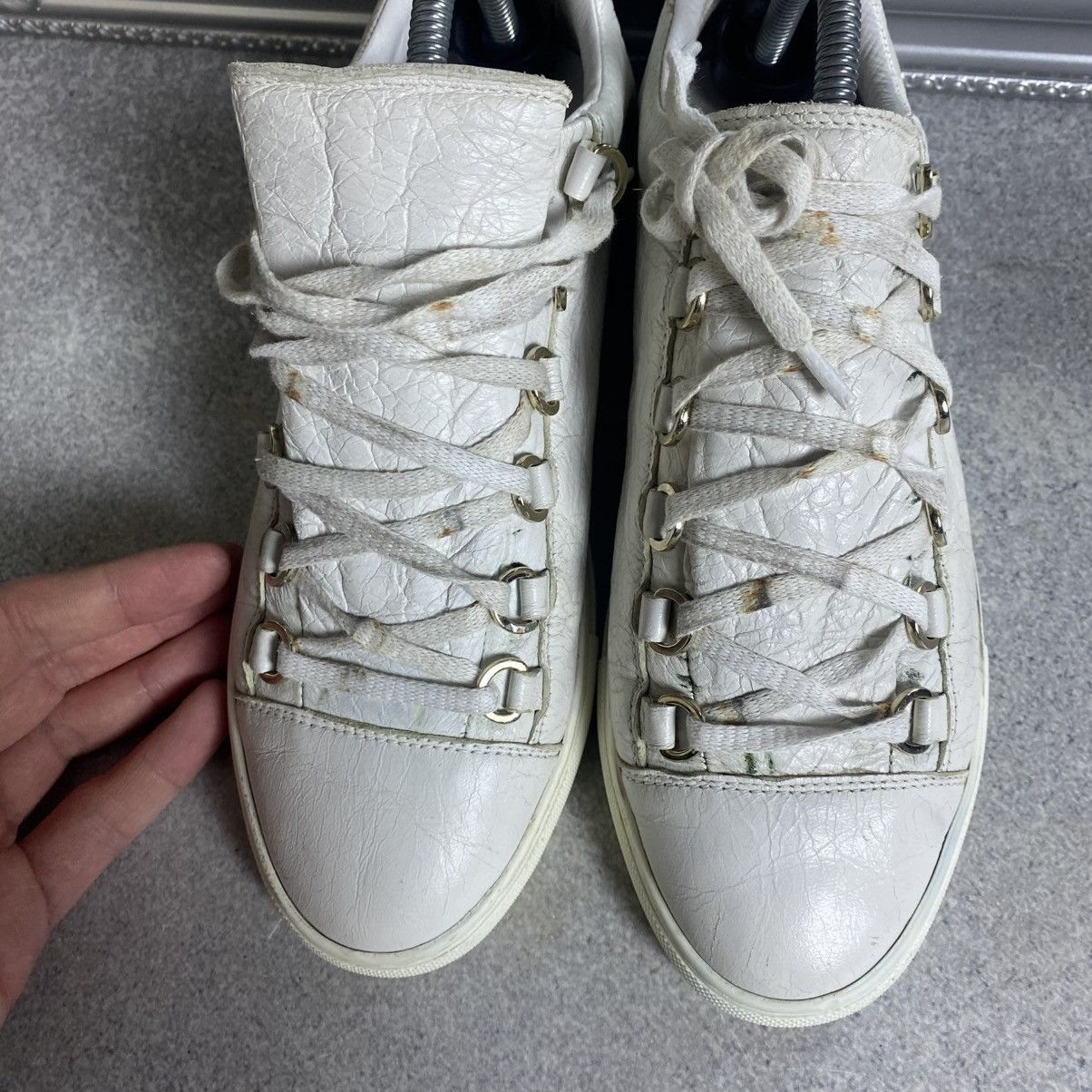 Balenciaga Balenciaga Arena Low Top White Size US 6 / EU 39 - 3 Thumbnail