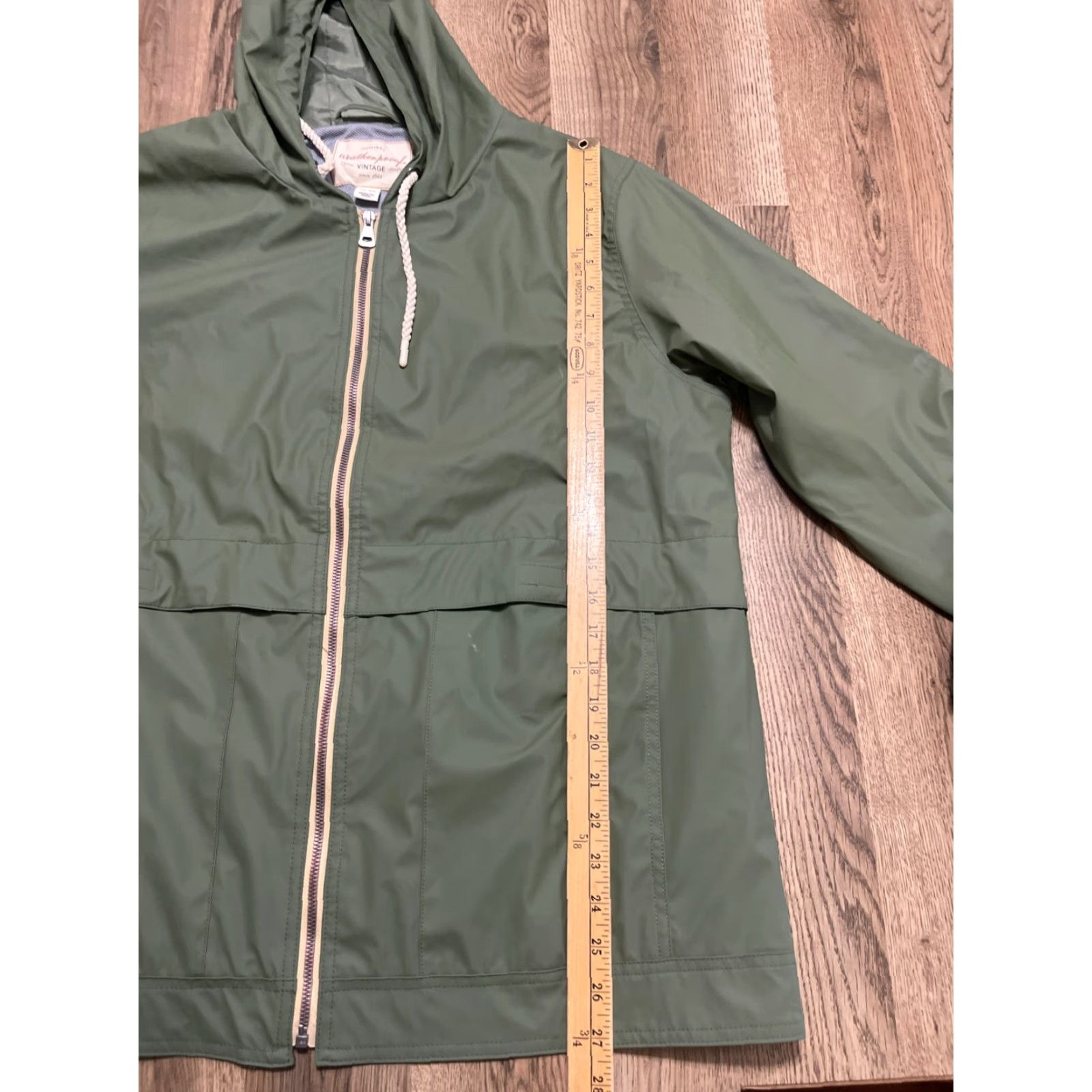 Weatherproof Weatherproof Hoodie Women's XL Green Camouflage Full Zip Windbreaker Vintage Weatherproof Womens XL Green Camouflage Full Zip Hoodie Size XL / US 12-14 / IT 48-50 - 7 Thumbnail
