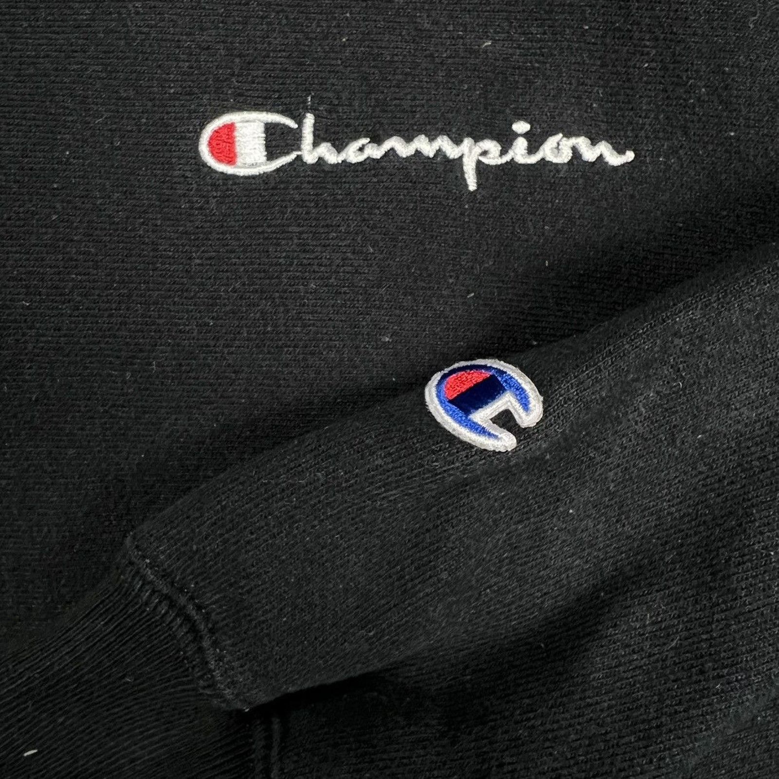 Champion × Vintage Champion Sweatshirt Reverse Weave Script Pullover Crewneck Size US M / EU 48-50 / 2 - 2 Thumbnail