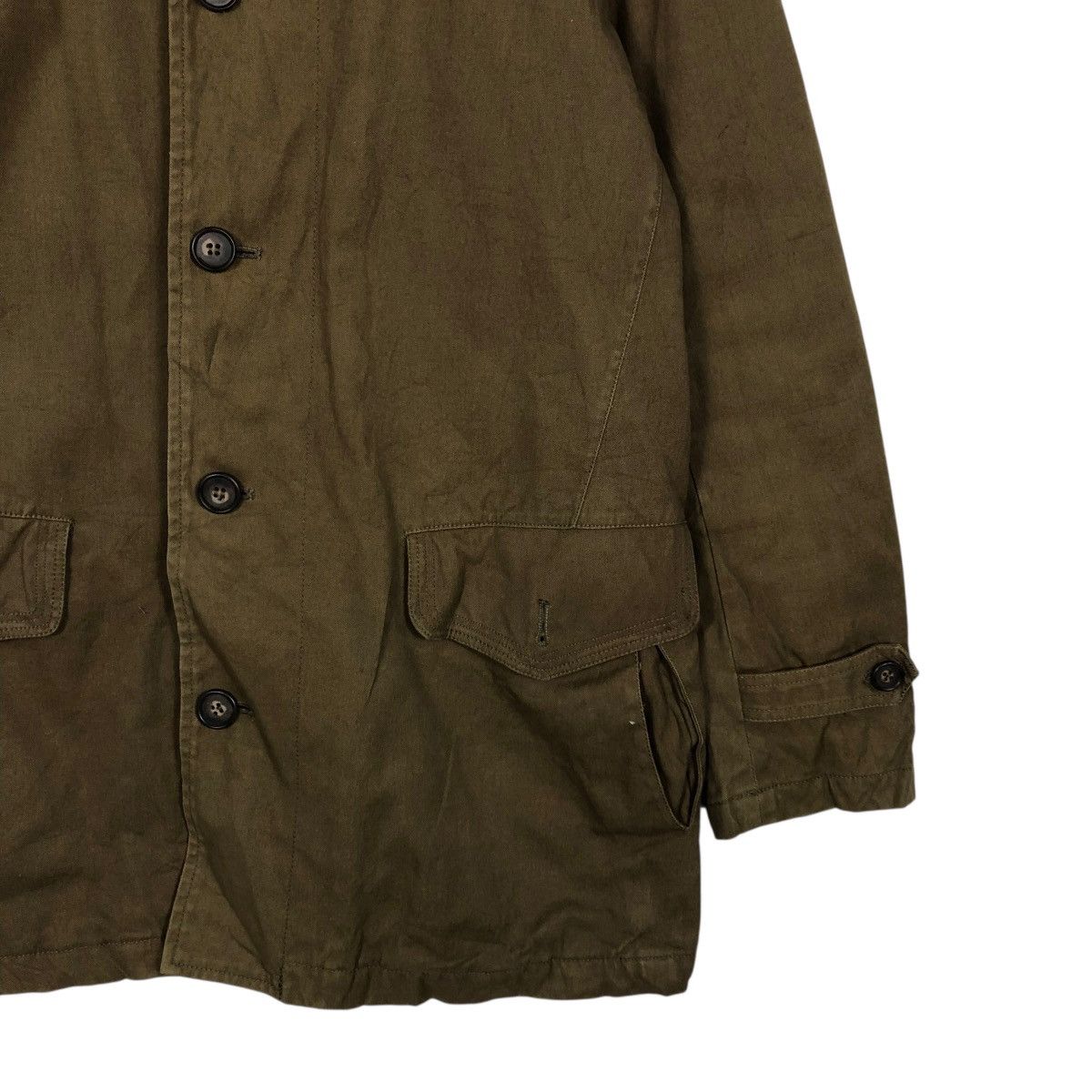 Issey Miyake 🔥VINTAGE CHORE WORK JACKET DUCK CANVAS SHIPS JAPAN Size US L / EU 52-54 / 3 - 7 Thumbnail