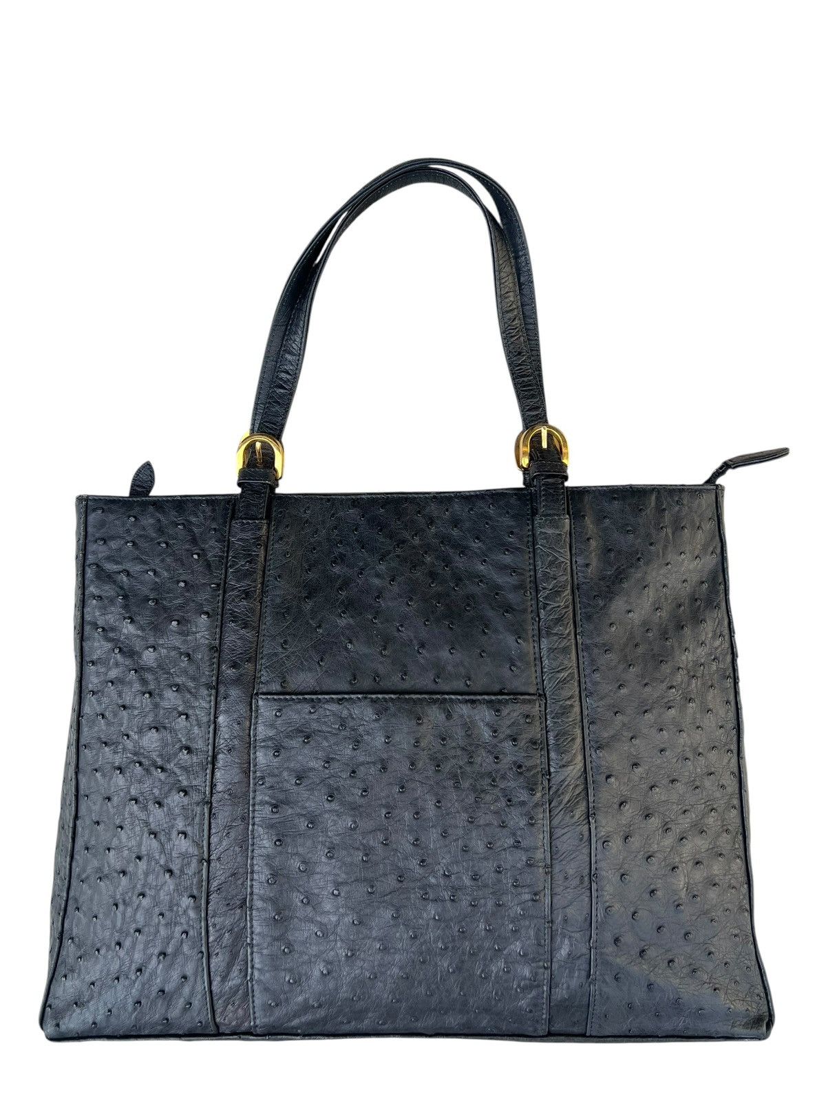 Leather Archive JRA Japan Ostrich Leather Tote Bag Size ONE SIZE - 9 Thumbnail