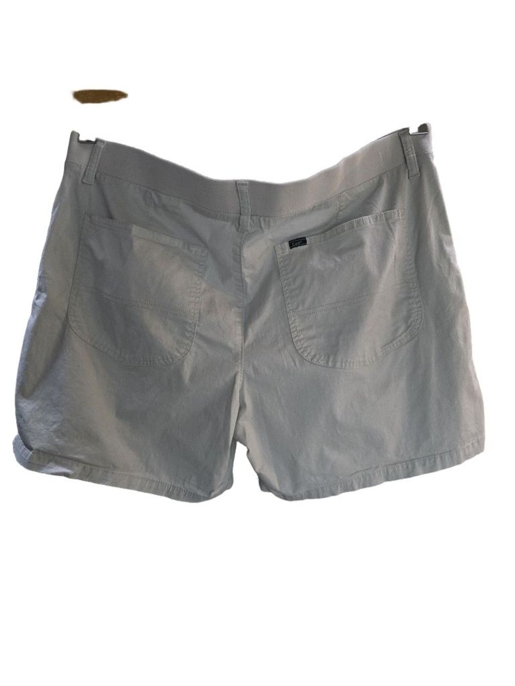 Lee Women's Lee Beige Cargo Shorts Plus Size 22M Size 22" - 2 Thumbnail