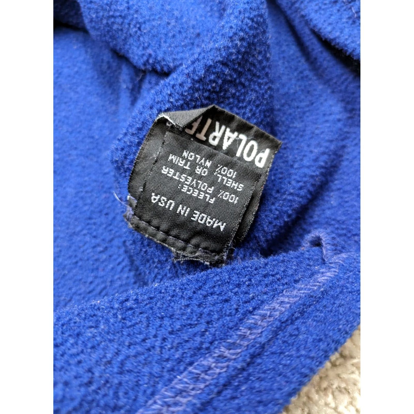 Orvis VINTAGE ORVIS USA MADE Jacket Fleece Quarter Zip Pullover Blue Mens Medium Size US M / EU 48-50 / 2 - 6 Thumbnail