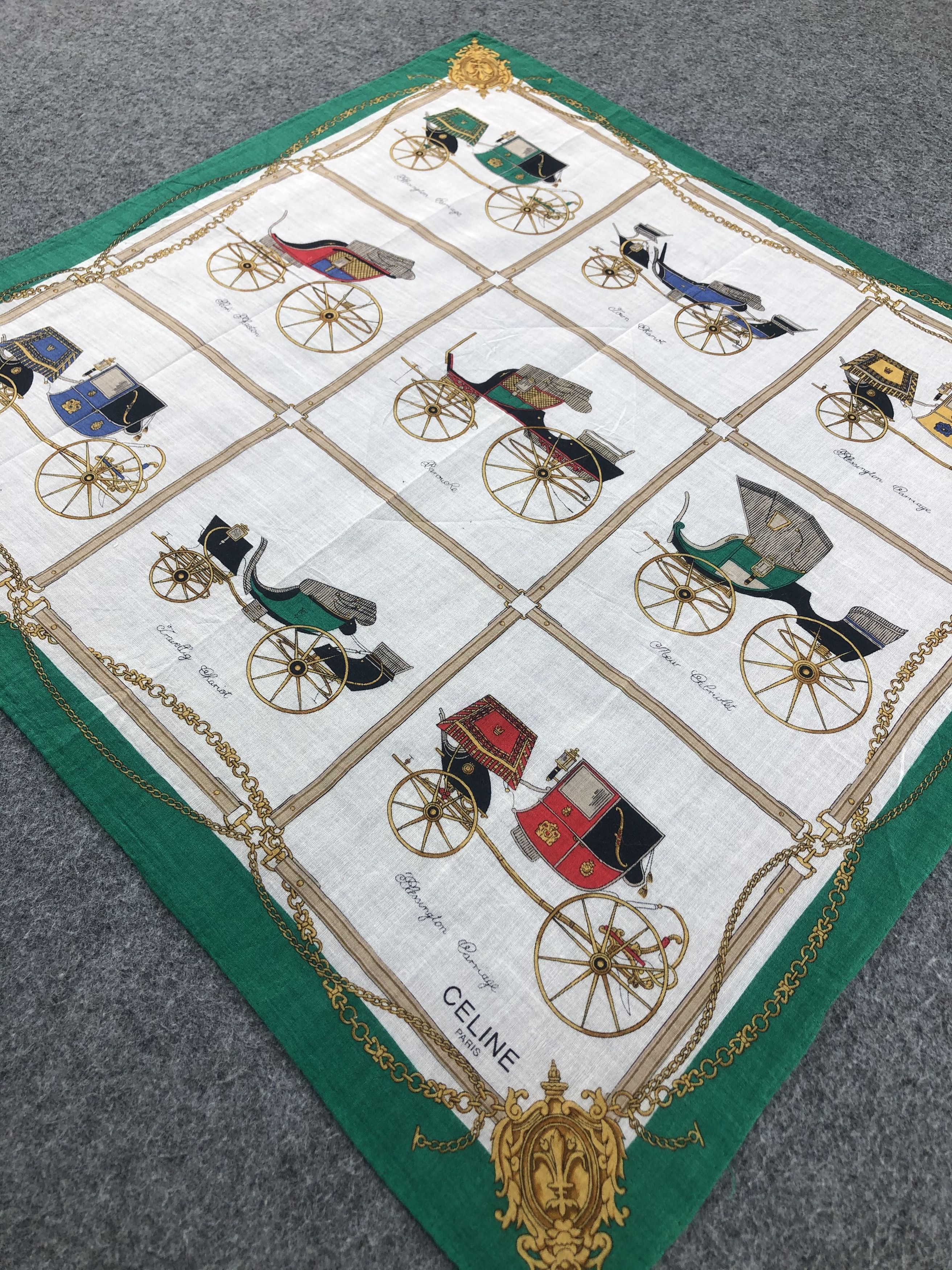 Celine Celine Handkerchief / Bandana / Neckerchief Size ONE SIZE - 4 Thumbnail