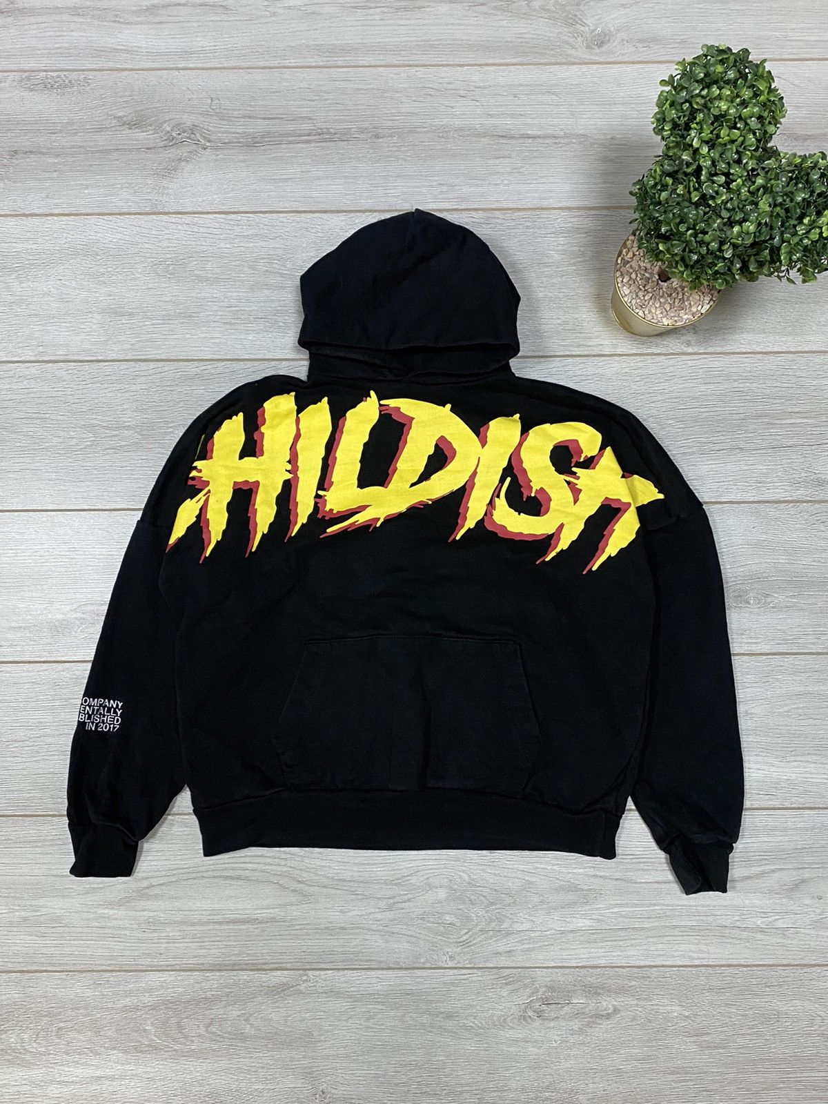 Other Childish 🔥 overprint vintage big logo hoodie fire flame car Size US M / EU 48-50 / 2 - 9 Thumbnail