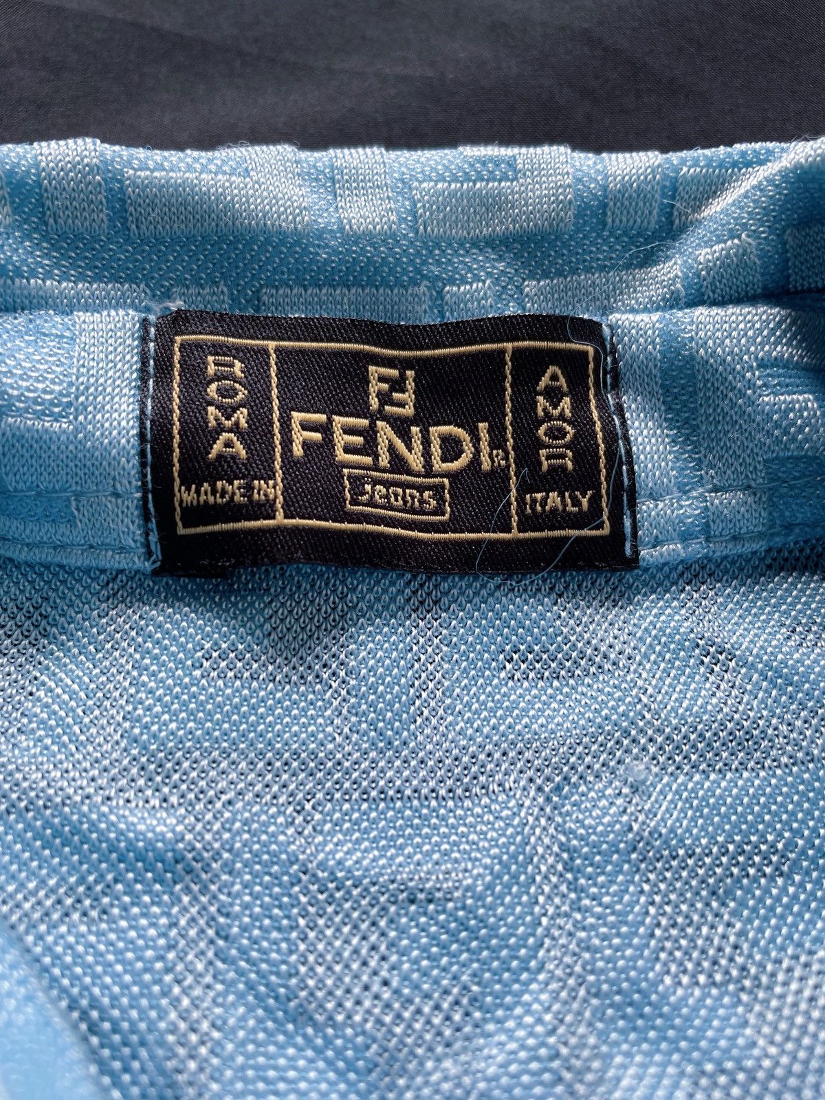 Fendi FENDI MONOGRAM BLUE BUTTON UP SHIRT Size S / US 4 / IT 40 - 5 Thumbnail