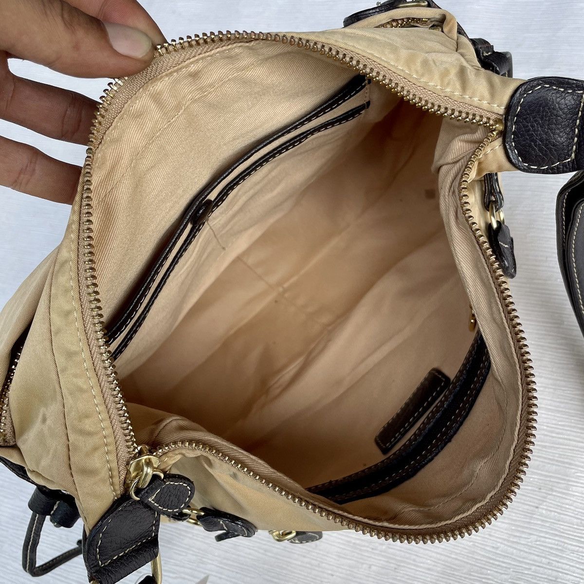 Japanese Brand × Leather JAPAN DESIGNER KITAMURA SLING BAG Size ONE SIZE - 6 Thumbnail