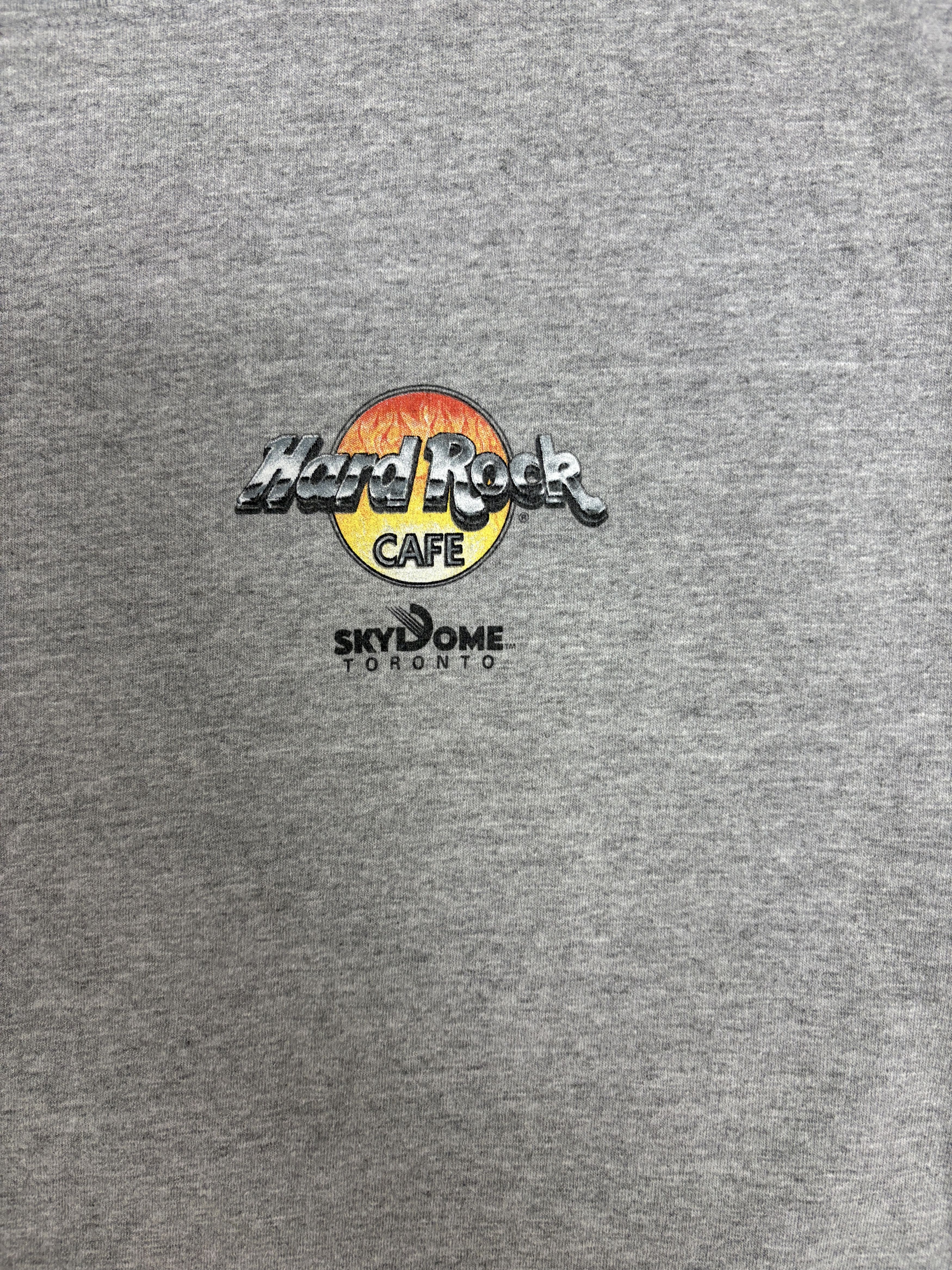 Vintage Hard Rock Cafe Skydome Toronto Vintage Grey Tee Size US L / EU 52-54 / 3 - 2 Thumbnail