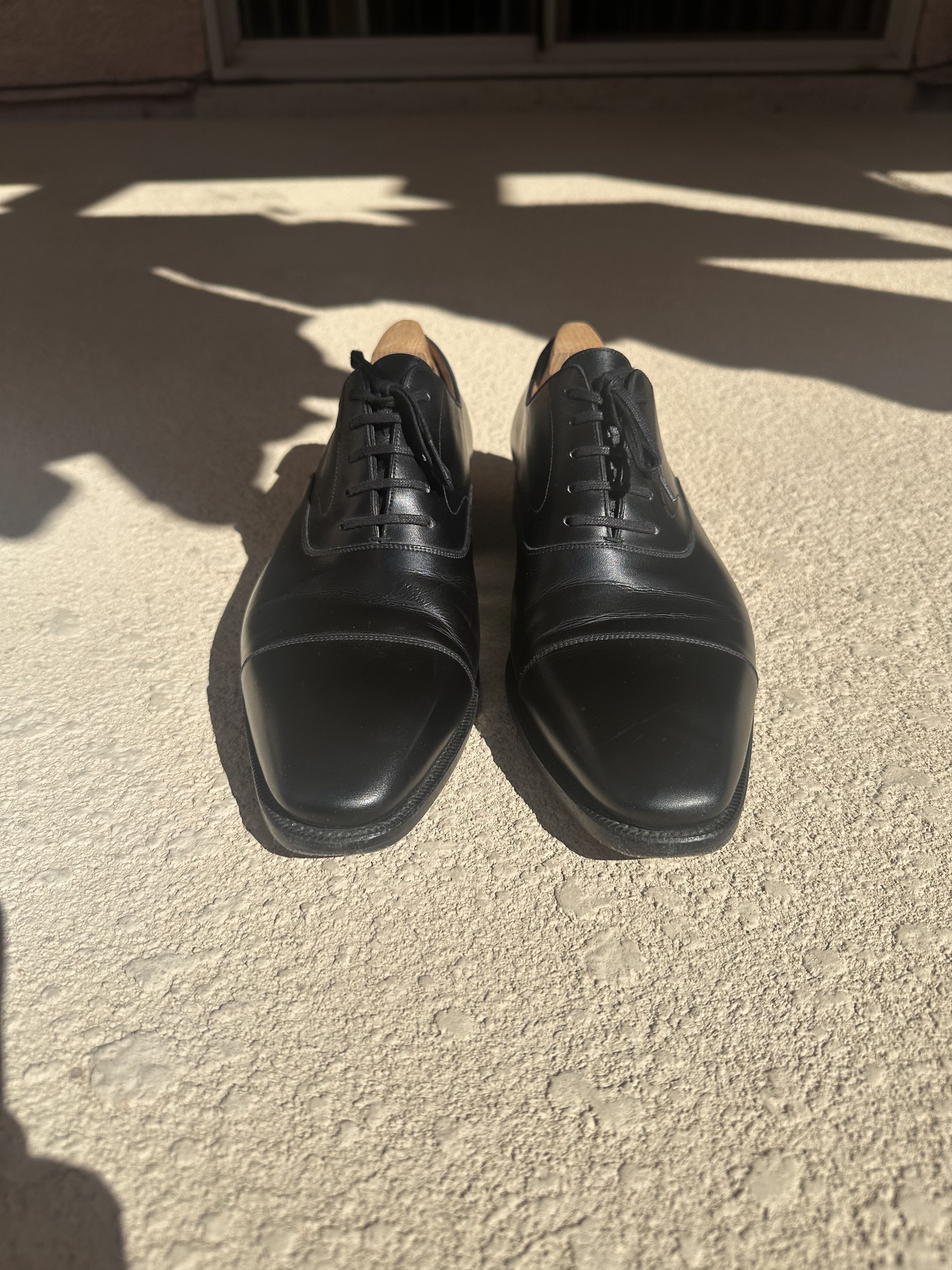 TLB Mallorca TLB Mallorca Artista Cap Toe Oxford Black Boxcalf UK 8.5 Size US 8.5 / EU 41-42 - 2 Thumbnail