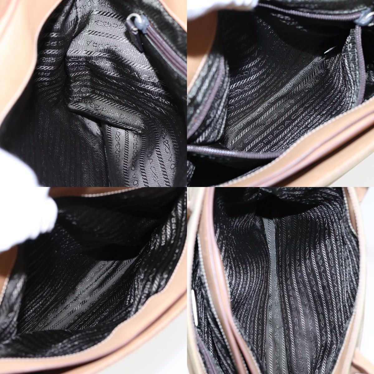 Prada PRADA Tote Bag Nylon Beige Size ONE SIZE - 12 Thumbnail