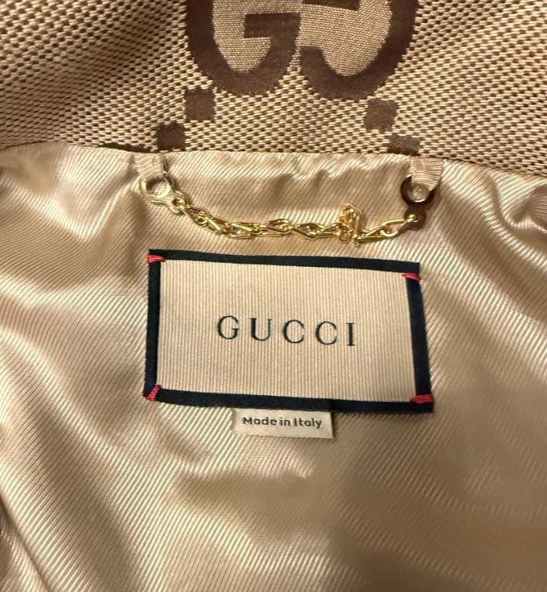 Gucci Gucci GG Jumbo Monogram Canvas Jacket Full Zip Size US M / EU 48-50 / 2 - 3 Thumbnail