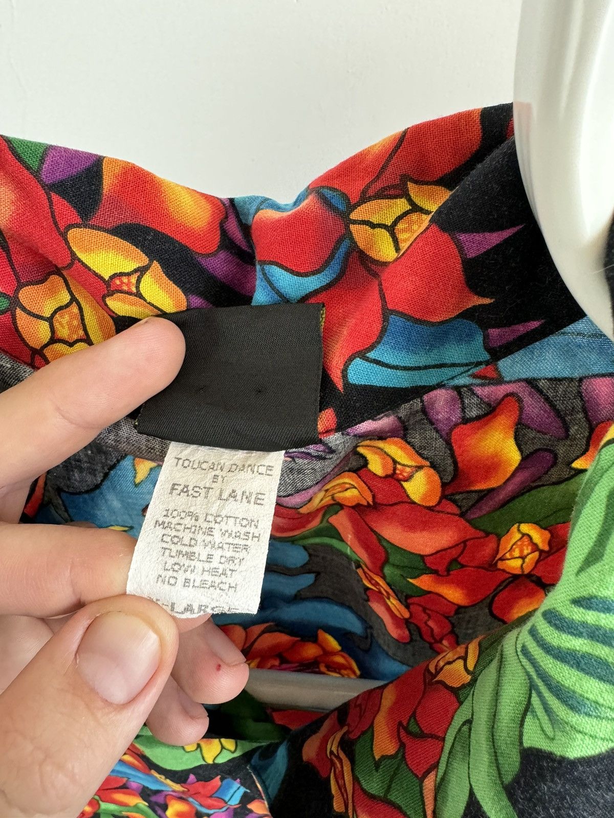 Vintage Vintage Toucan Dance Floral Print Hawaii Style Shirt Size US XL / EU 56 / 4 - 4 Thumbnail