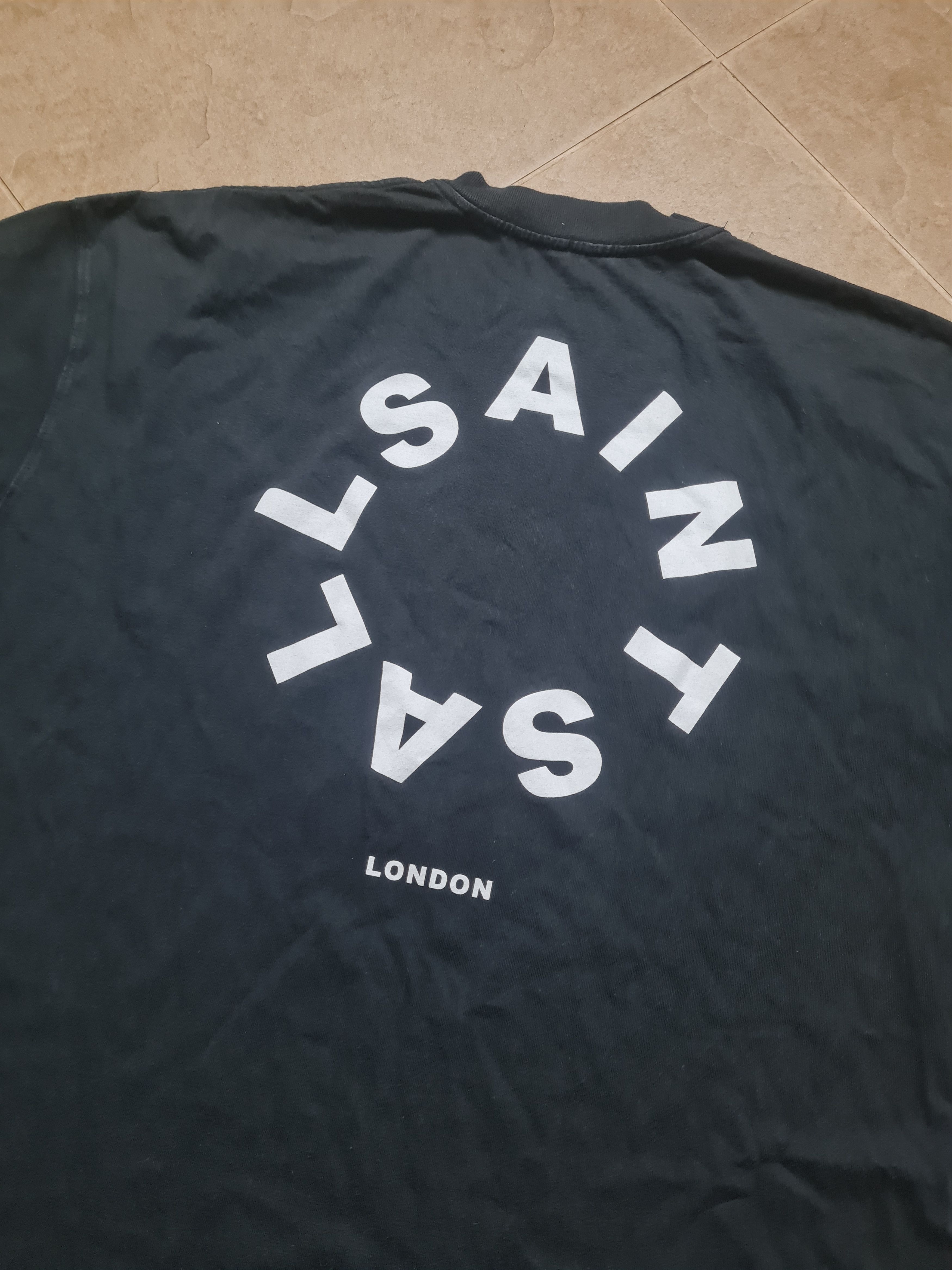 Allsaints Vintage mens Tierra Short Sleeve Crew Neck T-Shirt Size US XL / EU 56 / 4 - 5 Thumbnail