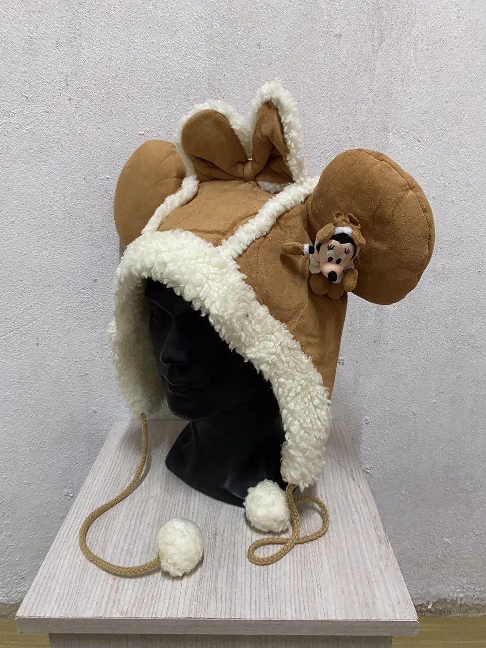 Disney × Mickey Mouse × Vintage Disney Mickey Mouse Bunny Horn Beanie Hat Size ONE SIZE - 3 Thumbnail