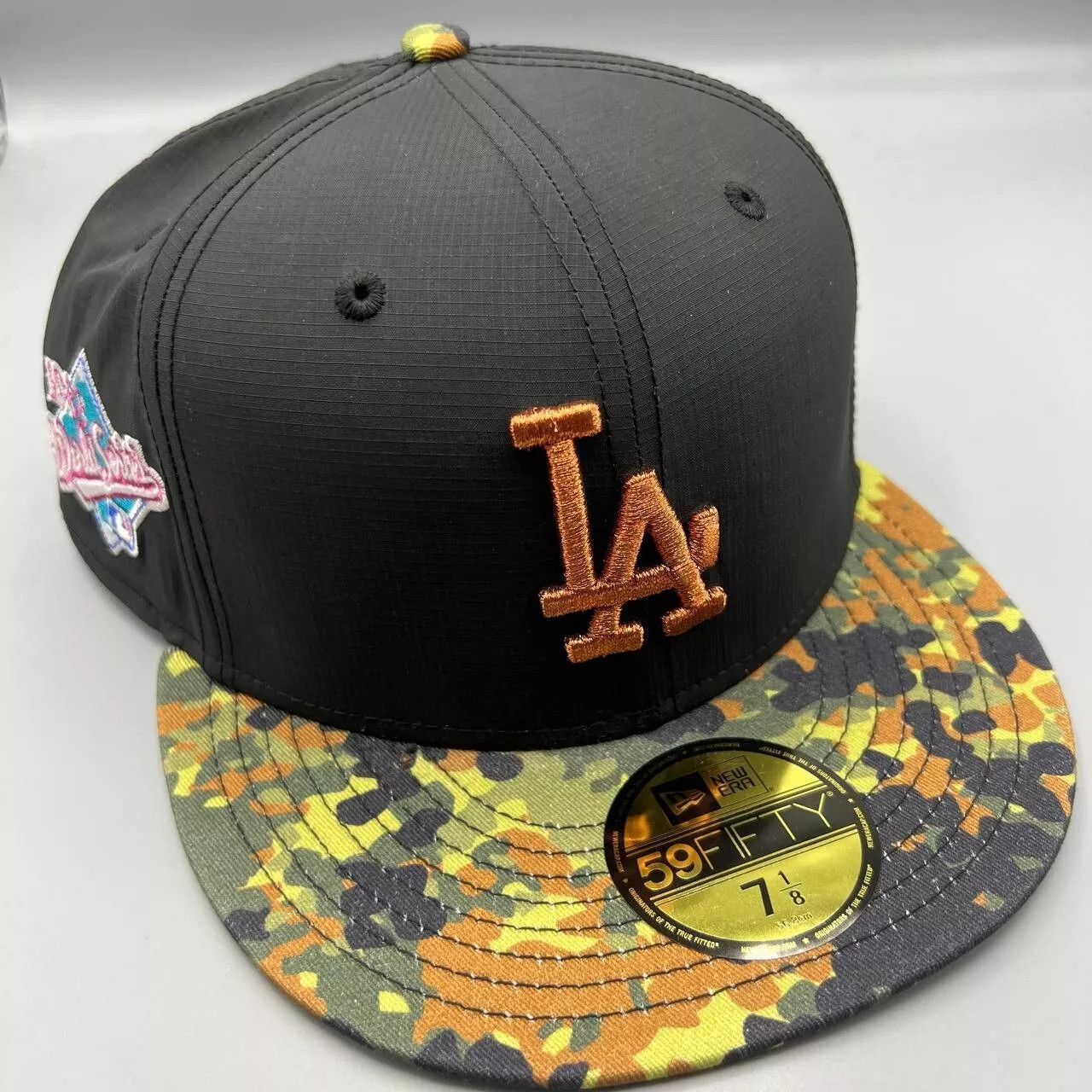 New Era Los Angeles LA Dodgers Hat Men 7 1/8 59Fifty New Era Fitted Size ONE SIZE - 1 Thumbnail