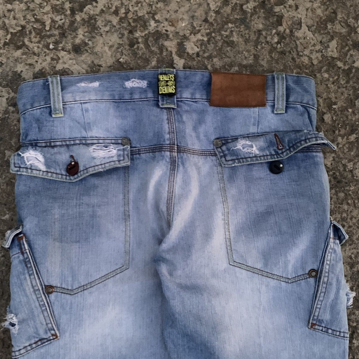 If Six Was Nine Vintage Japanese Style Henley’s Jeans Size 32 Multi-pocket Size US 32 / EU 48 - 11 Thumbnail