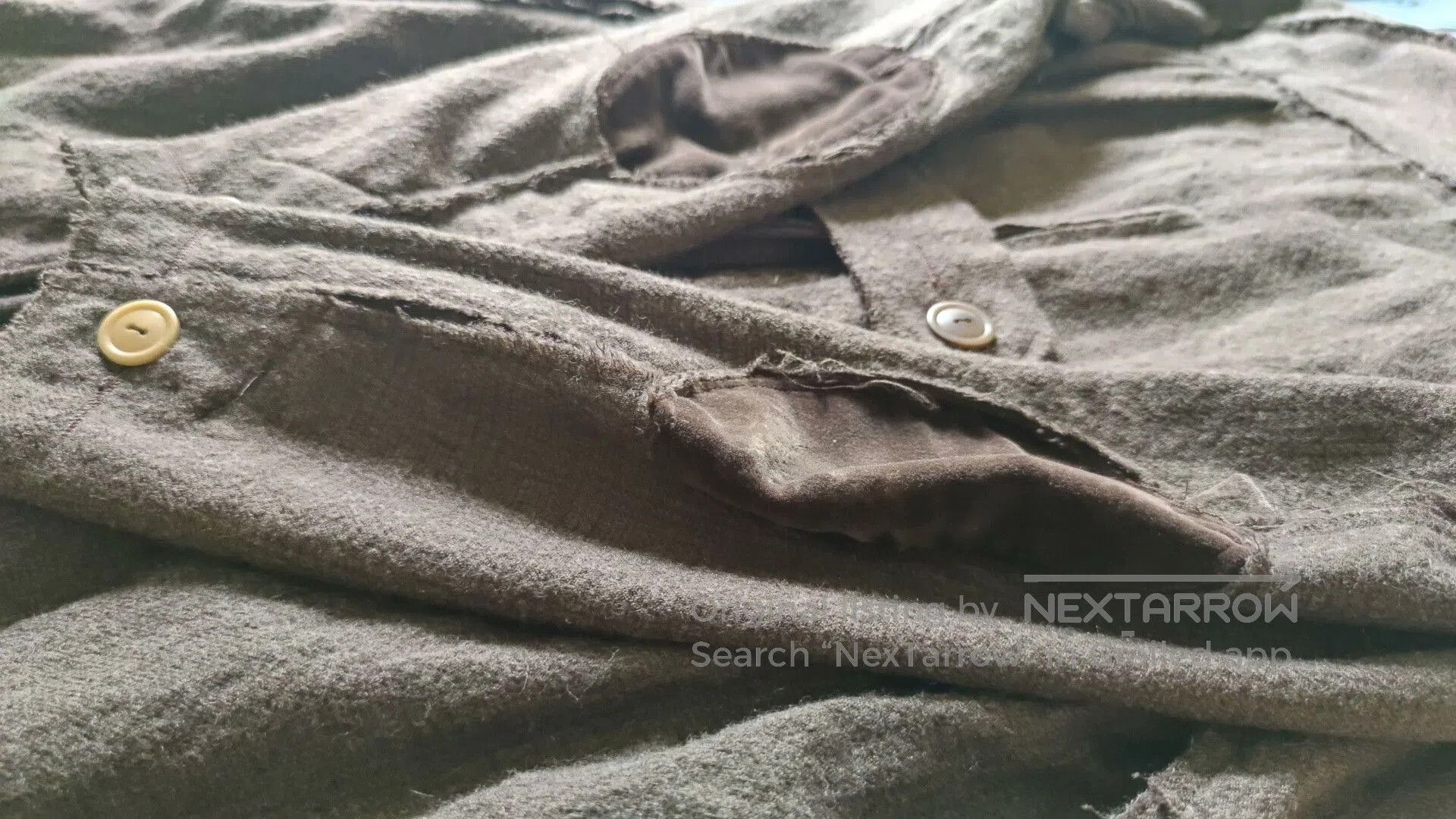 Takahiromiyashita The Soloist. Soloist Luxury Wool Patchwork Jacket. Size US S / EU 44-46 / 1 - 9 Thumbnail