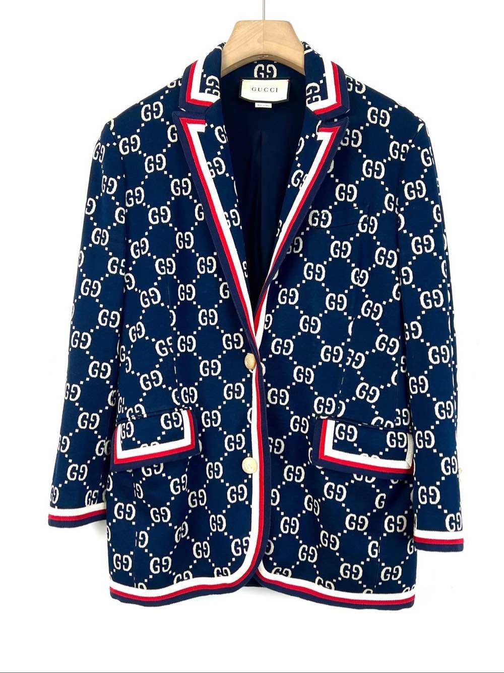 Gucci Gucci GG Jacquard Blazer Size M Size M / US 6-8 / IT 42-44 - 1 Thumbnail