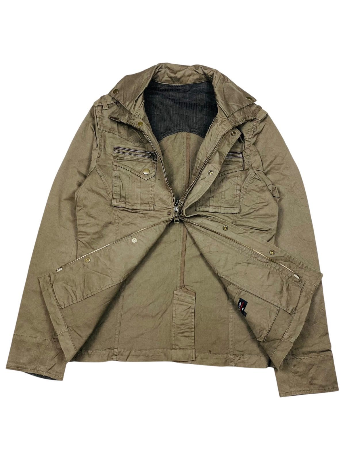 If Six Was Nine 2000s Michael Klein Homme Paris - Dezert Rider Jacket Size US M / EU 48-50 / 2 - 6 Thumbnail
