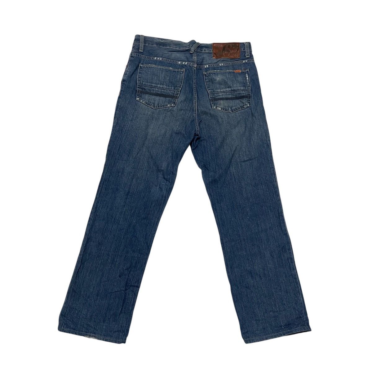 Japanese Brand × Polo Ralph Lauren × Vintage Vintage polo ralph lauren big number Tag 67 denim Size US 34 / EU 50 - 6 Thumbnail