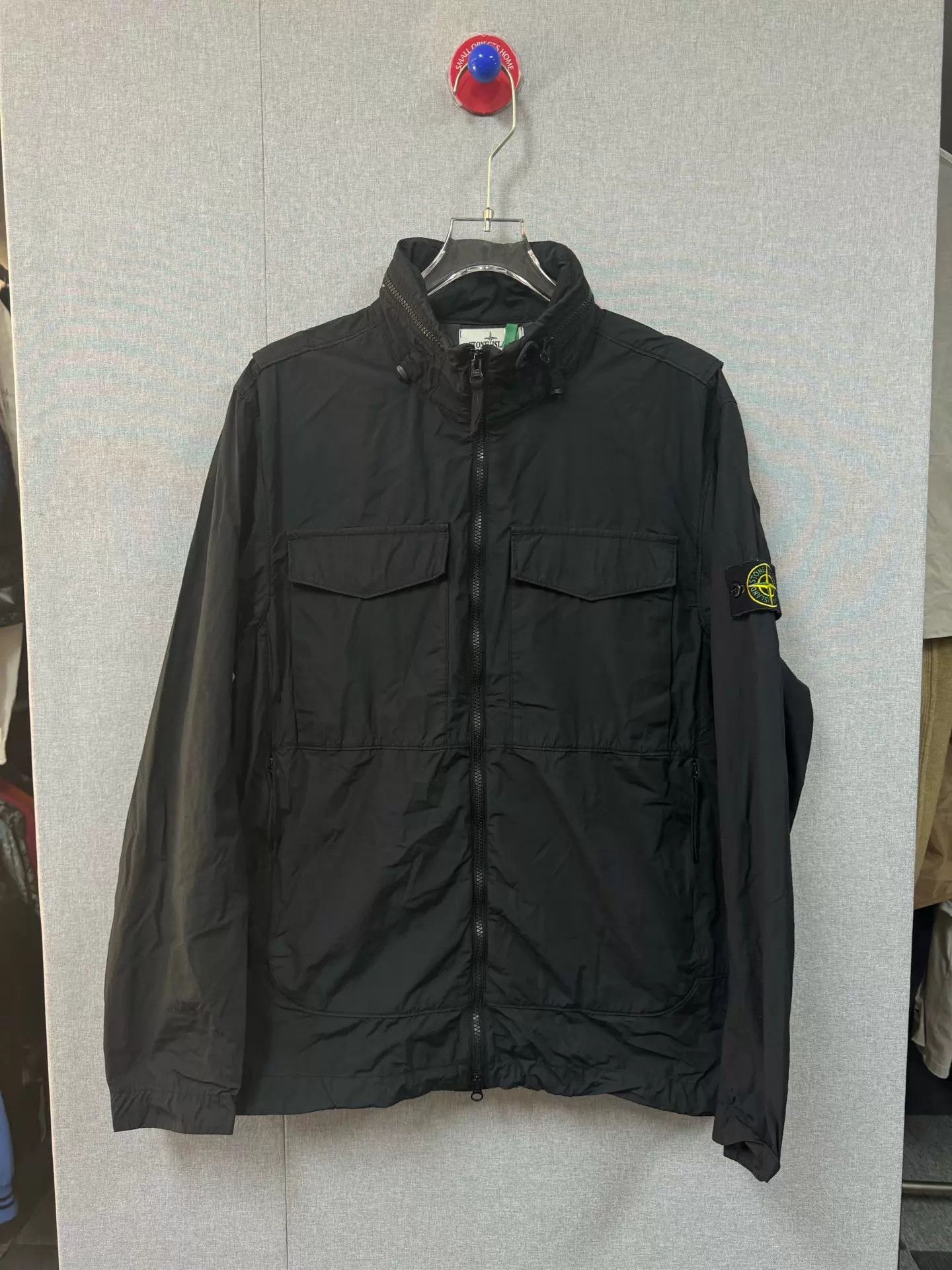 Stone Island Stone Island 22SS Zip Hooded Windbreaker XL Size US XL / EU 56 / 4 - 1 Thumbnail