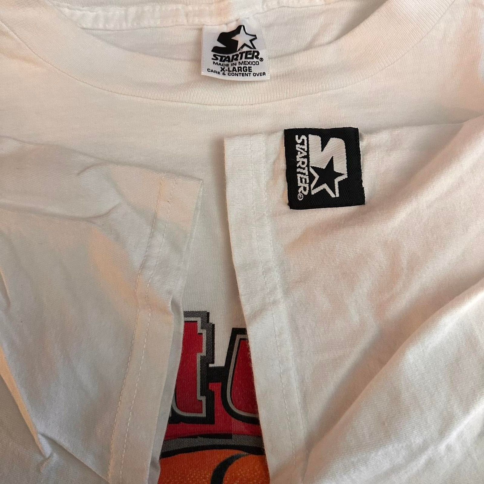 Starter × Vintage Vintage Chicago Bulls 3-Peat Shirt Size US XL / EU 56 / 4 - 6 Thumbnail