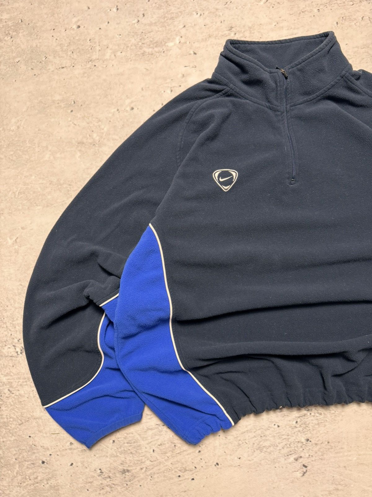 Nike × Vintage NIKE TEDDY VINTAGE CENTER LOGO OVERSIZE BOXY SWEATSHIRT Size US XL / EU 56 / 4 - 2 Thumbnail