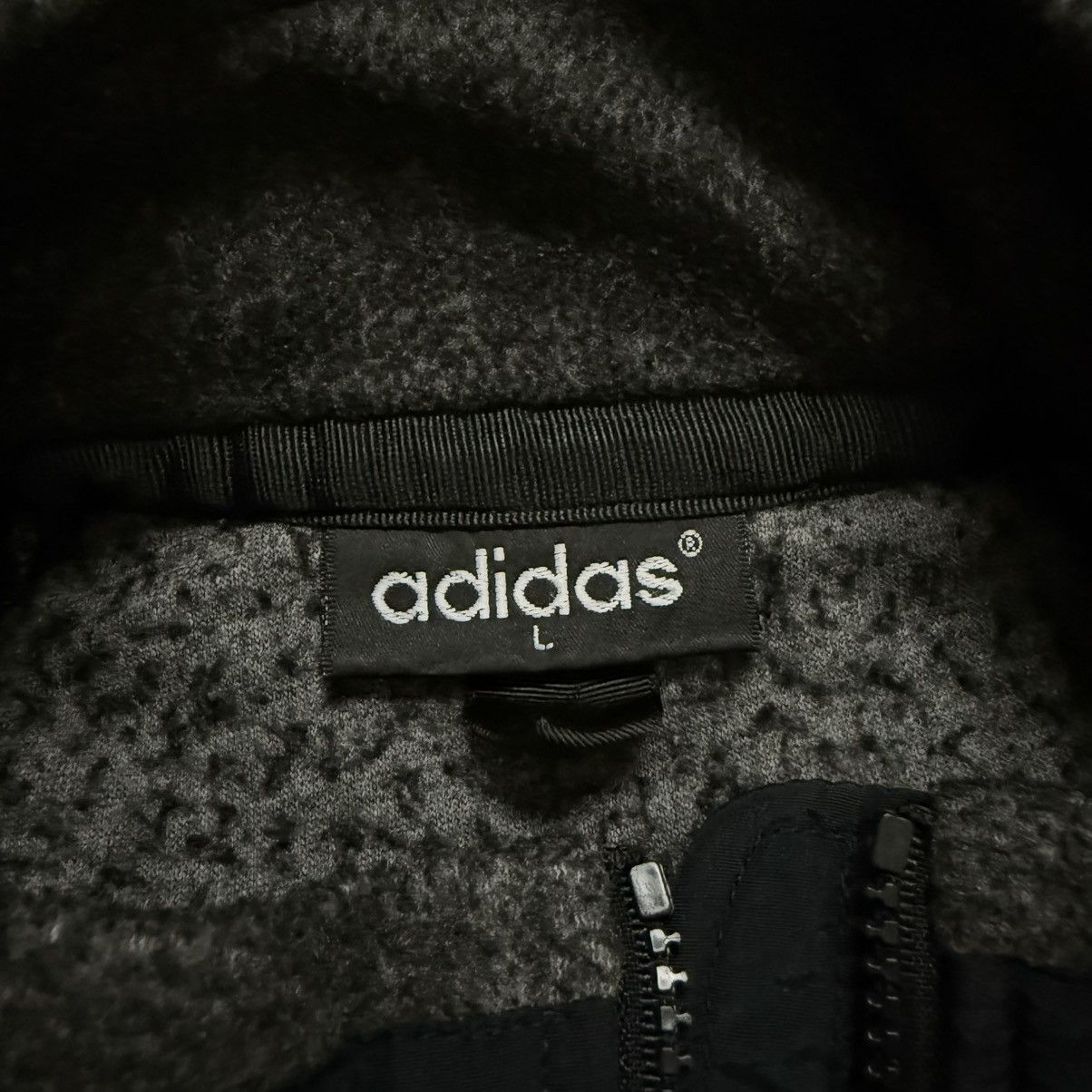 Adidas Vintage Adidas Trefoil Full Zipper Big Logo Size US XL / EU 56 / 4 - 8 Thumbnail
