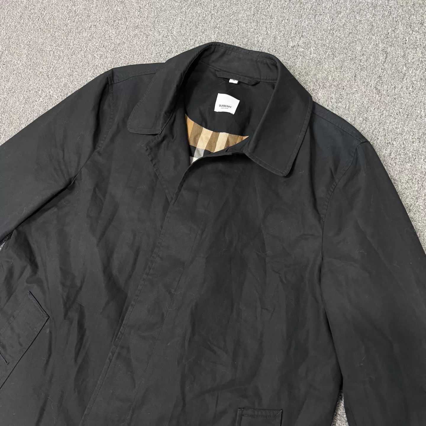 Burberry Burberry black check lining overcoat 50 EU 95 New Size US M / EU 48-50 / 2 - 3 Thumbnail