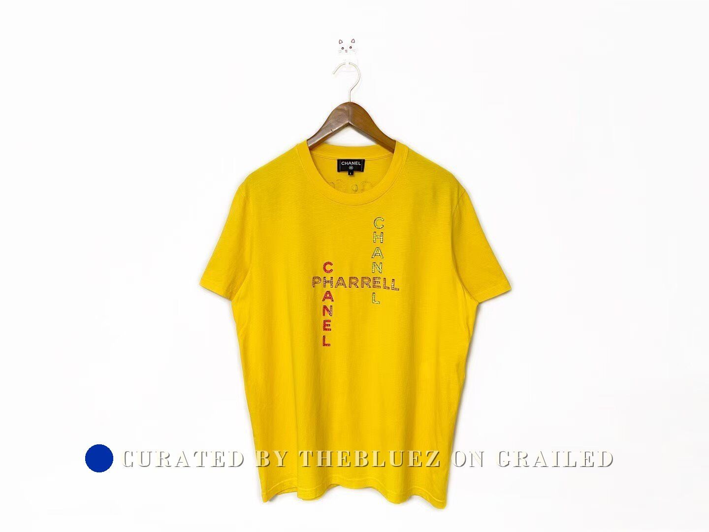 Pharrell Chanel x Pharrell Williams Rhinestone Short-Sleeve Size US M / EU 48-50 / 2 - 1 Thumbnail
