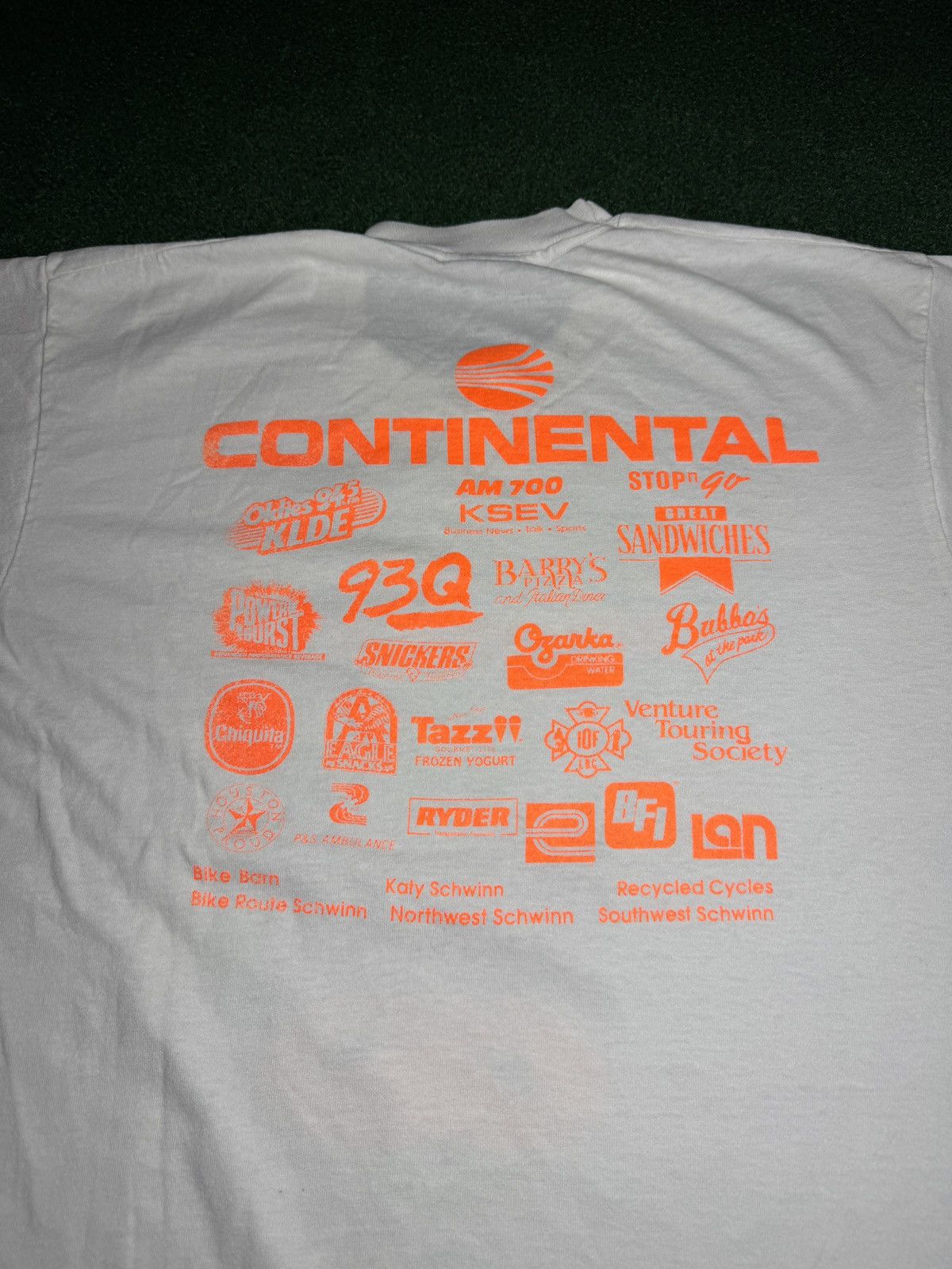 Vintage Vintage 90s MS Fall 50 Bike Fest Halloween Cycling T Shirt Size US L / EU 52-54 / 3 - 5 Thumbnail