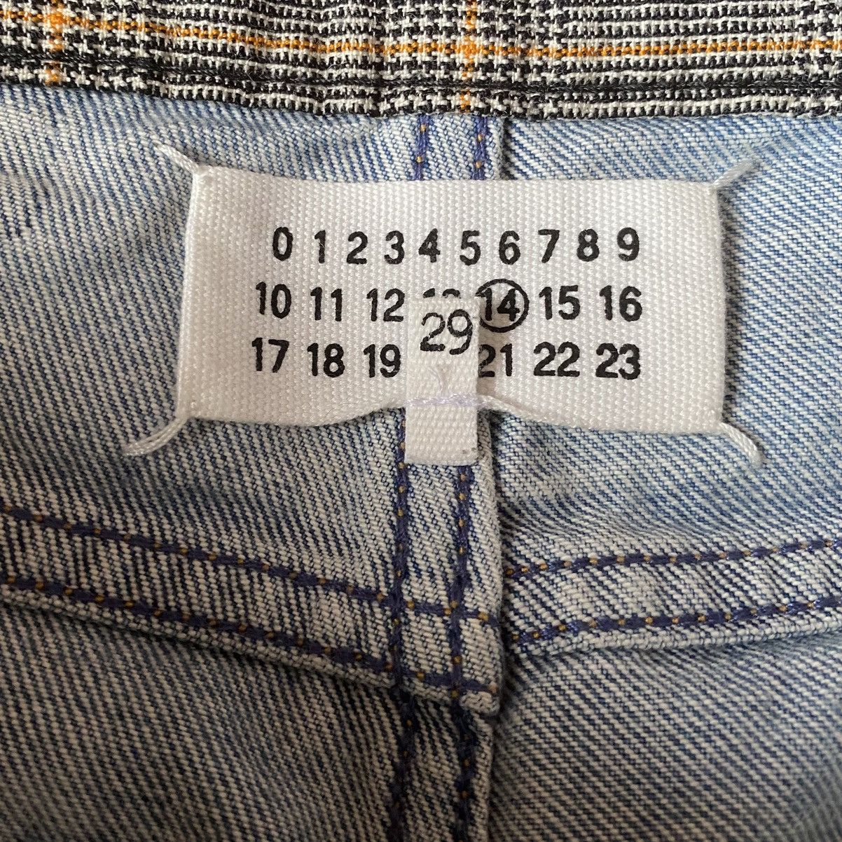 Maison Margiela SS17 Artisanal Jeans With Insert Trouser Waistband From SS04 Size US 29 - 7 Thumbnail