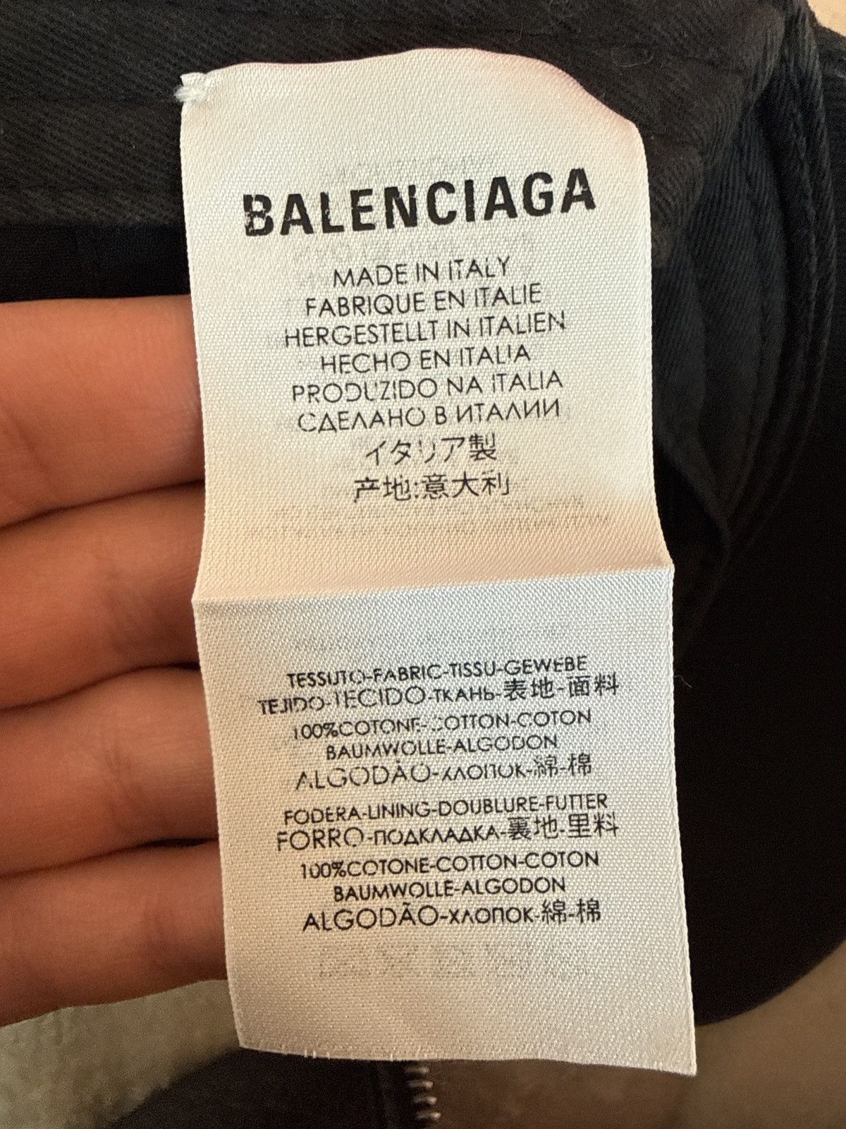 Balenciaga Balenciaga Logo Visor Cap - Black Size ONE SIZE - 2 Thumbnail
