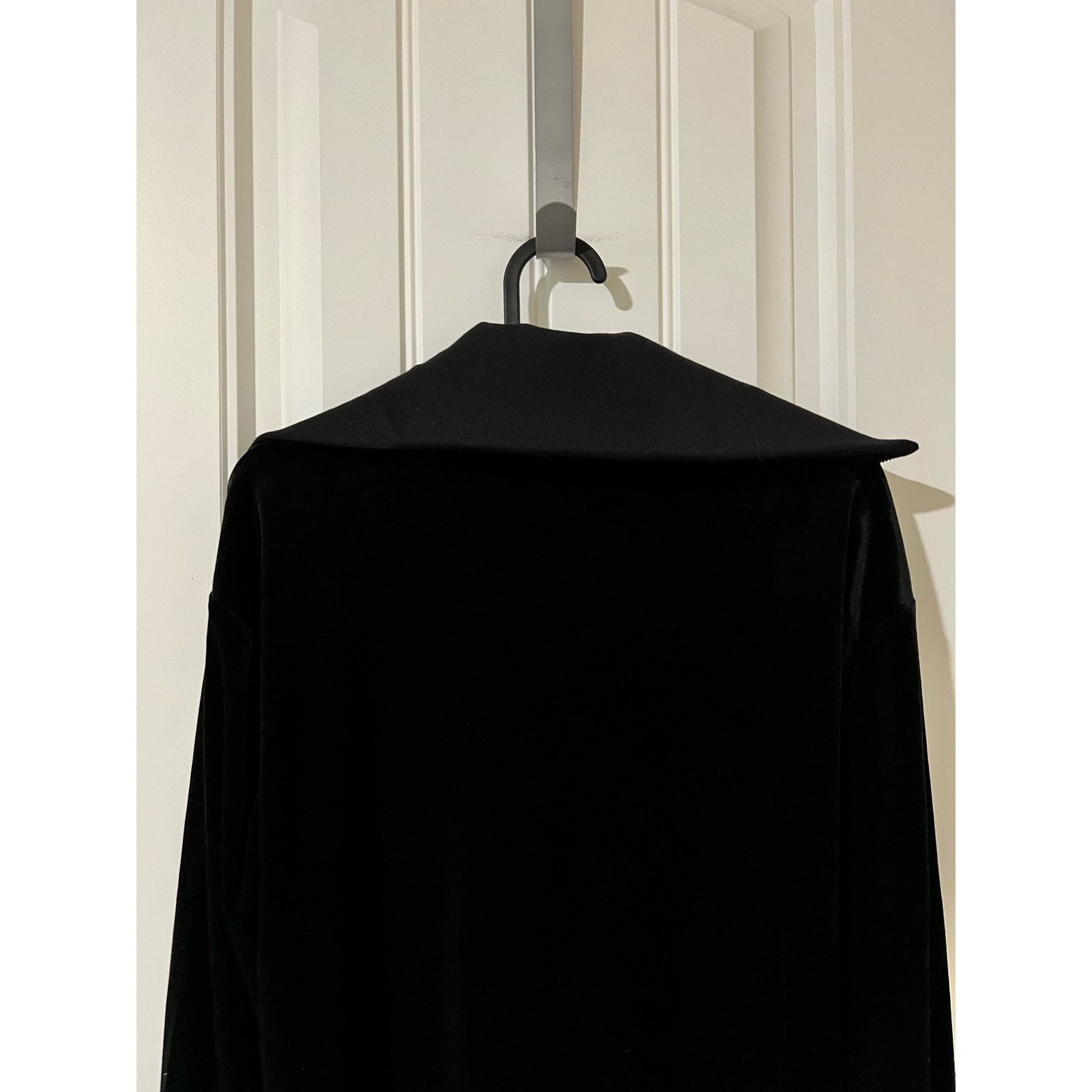 Spanx Plush Velvet Half Zip Top Relaxed Fit Ribbed collar & Cuff Size S / US 4 / IT 40 - 16 Thumbnail