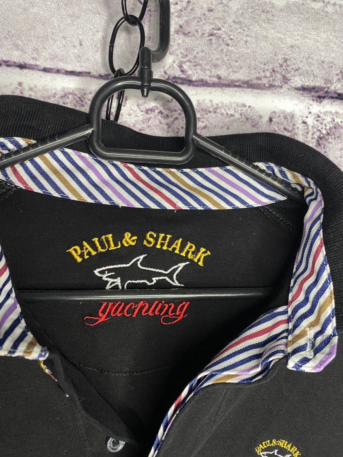 Paul & Shark Mens Paul Shark Short Sleeve Polo Shirt Made in Italy Size S Size US S / EU 44-46 / 1 - 4 Thumbnail