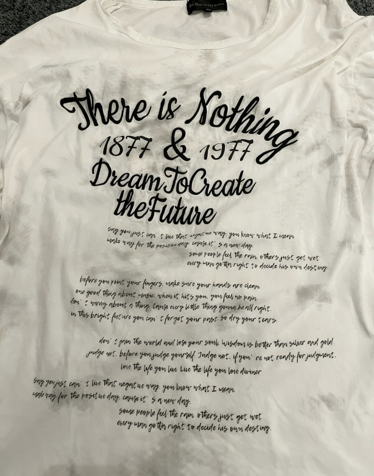 Japanese Brand IN THE ATTIC Poem Long Sleeve Shirt Size US L / EU 52-54 / 3 - 2 Thumbnail