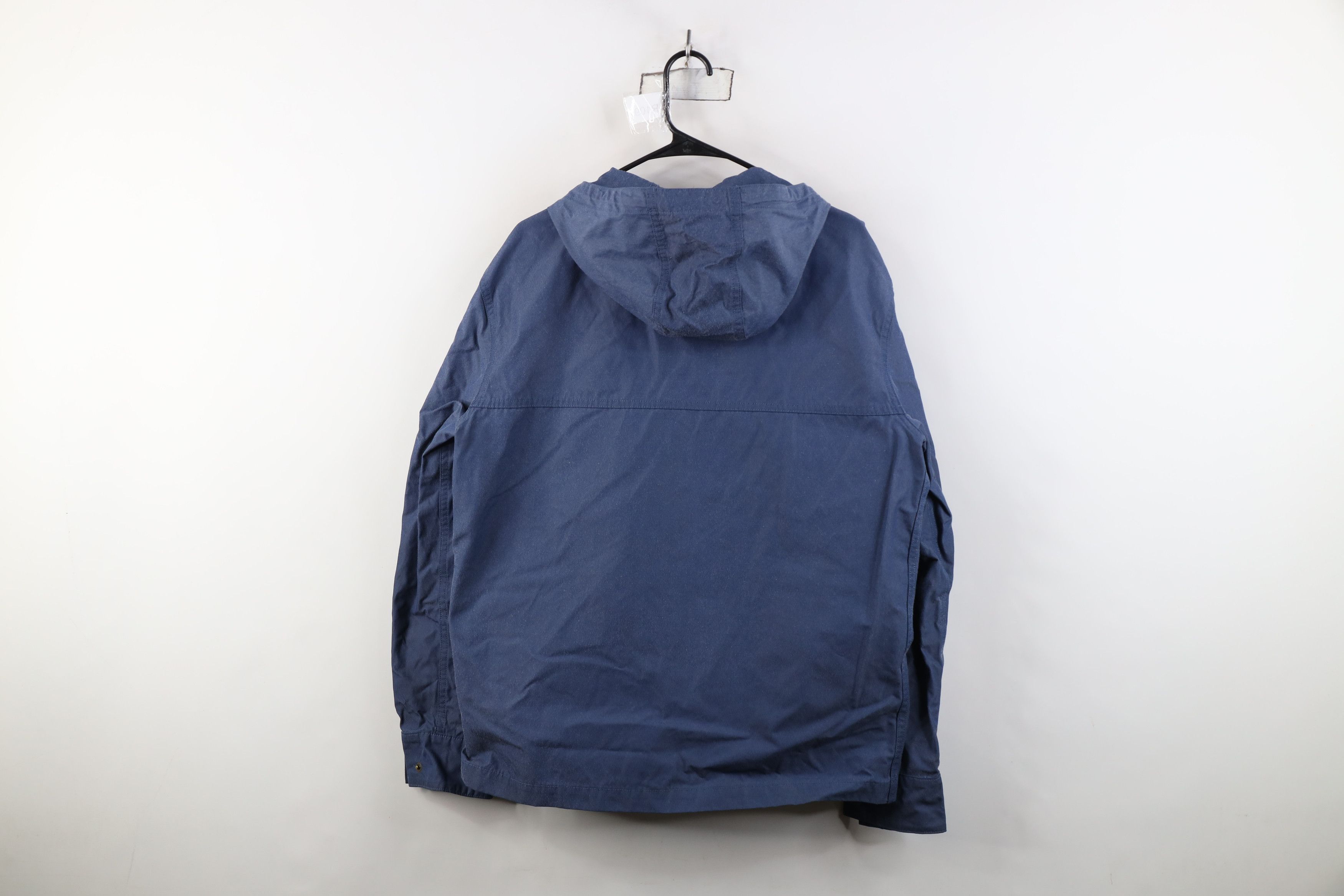 Taylor Stitch Taylor Stitch Canvas Full Zip Hooded Parka Jacket Blue USA Size US XXL / EU 58 / 5 - 12 Thumbnail