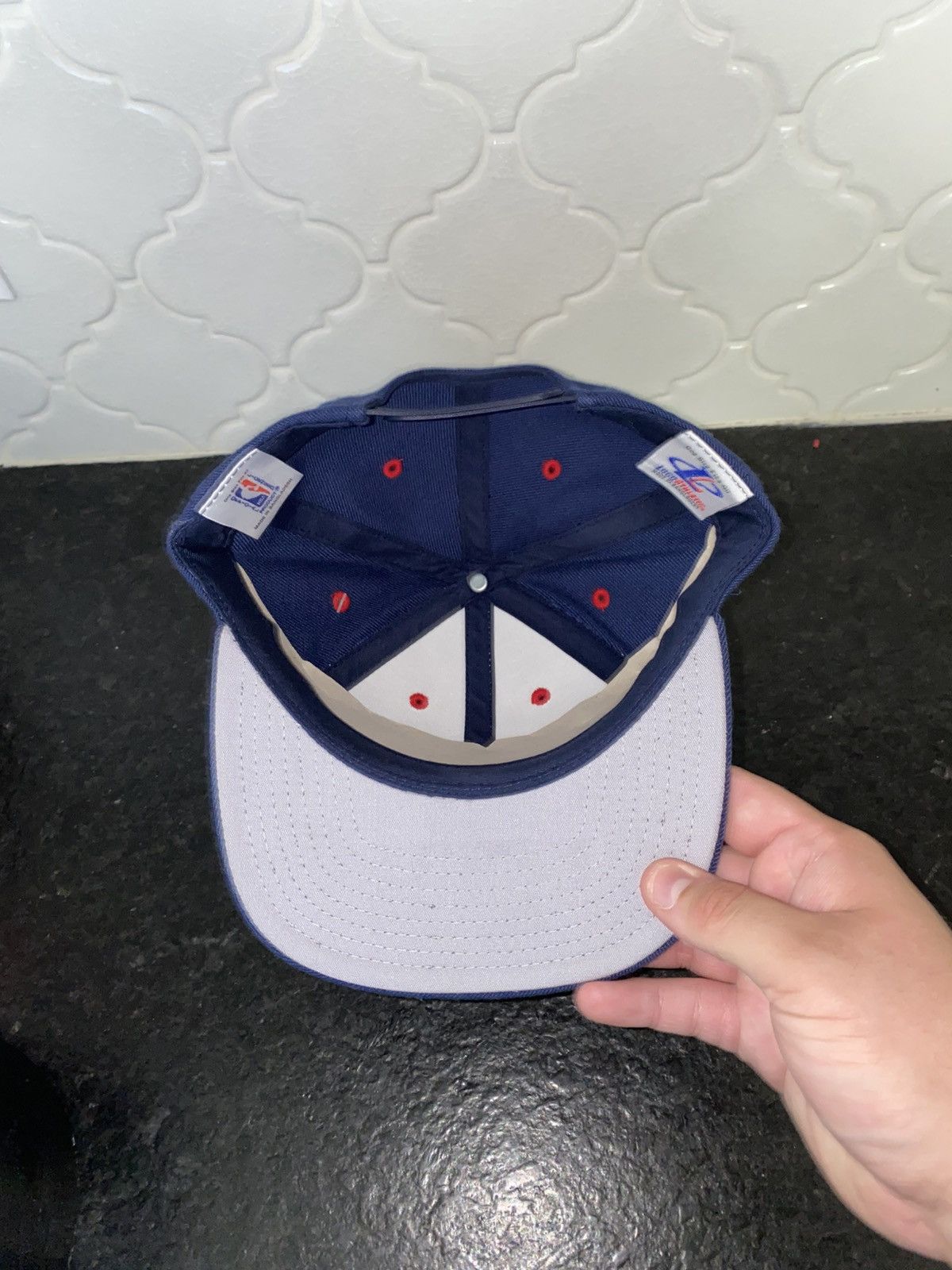 Logo Athletic Vintage 90s Logo athletic Houston rockets snapback Size ONE SIZE - 3 Thumbnail