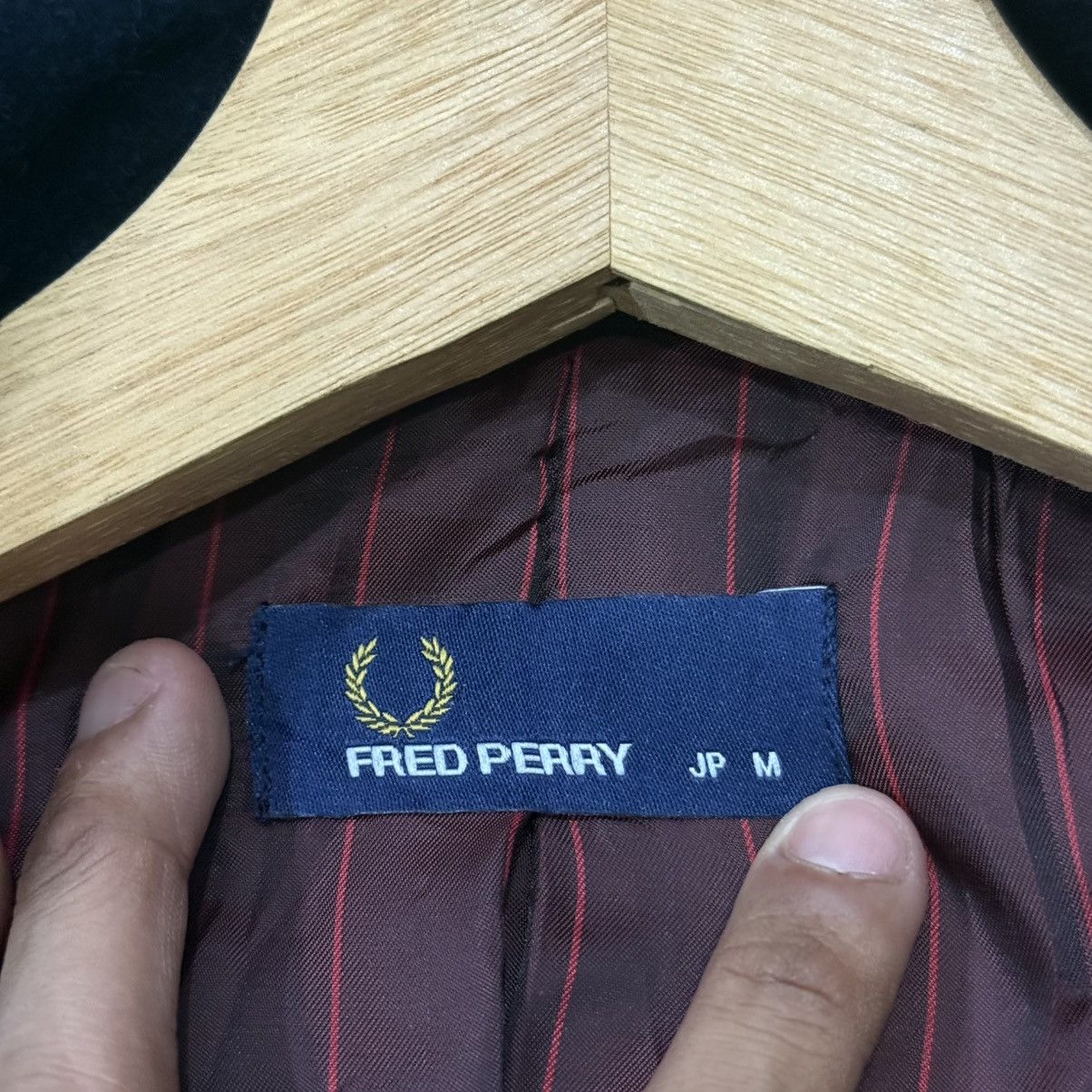Fred Perry Vintage Fred Perry Wool Double Collar Long Jacket Size M / US 6-8 / IT 42-44 - 18 Thumbnail