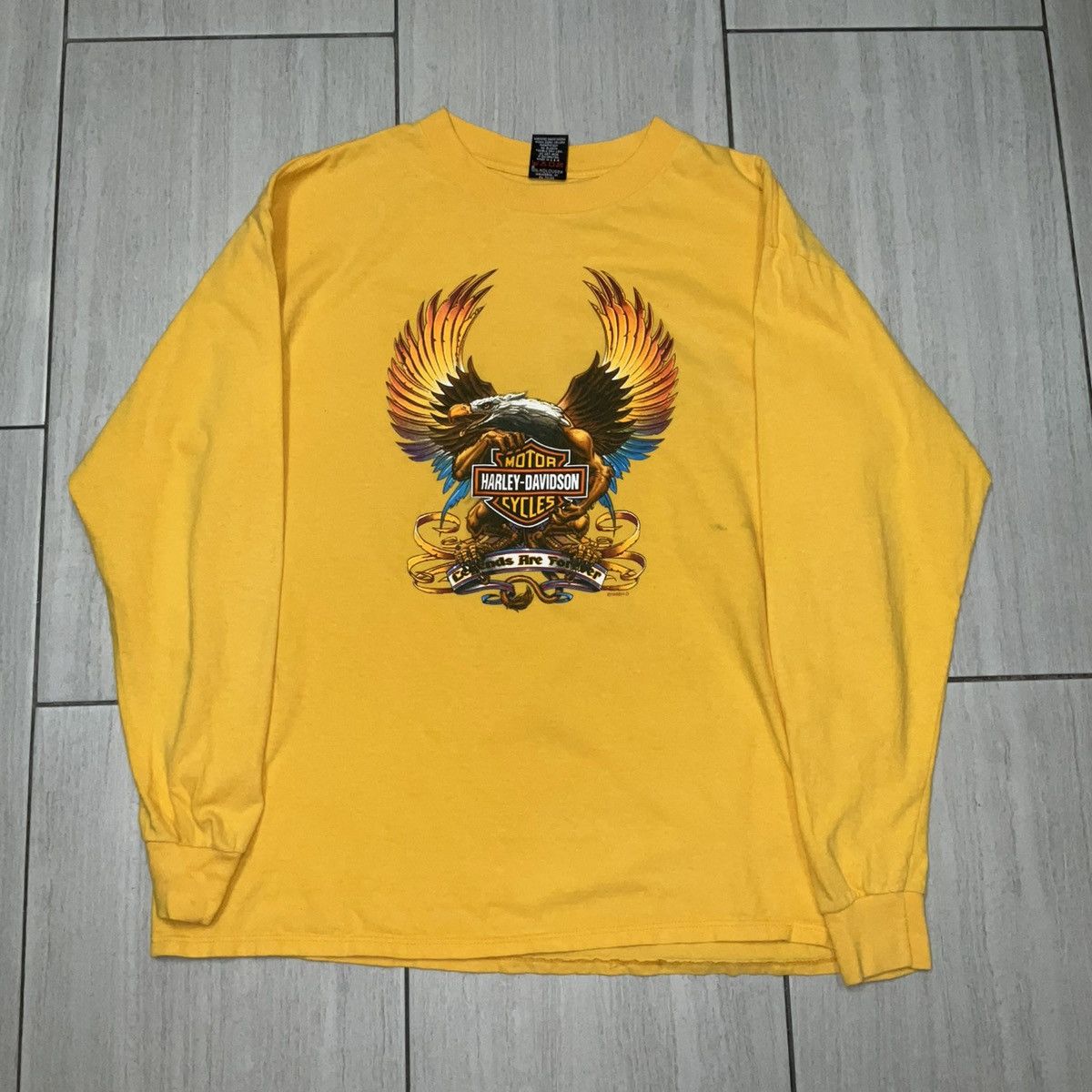 Harley Davidson Harley Davidson Vintage Longsleeve Size US XL / EU 56 / 4 - 2 Thumbnail