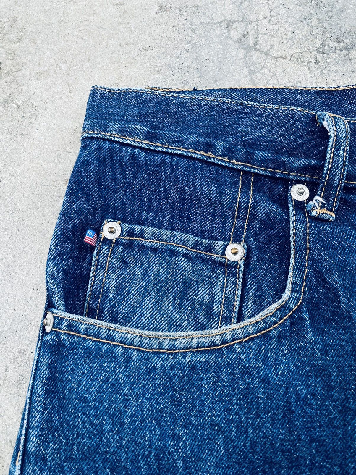 Polo Ralph Lauren Vintage Polo Jeans Ralph Lauren Jorts Pants Size US 34 / EU 50 - 4 Thumbnail