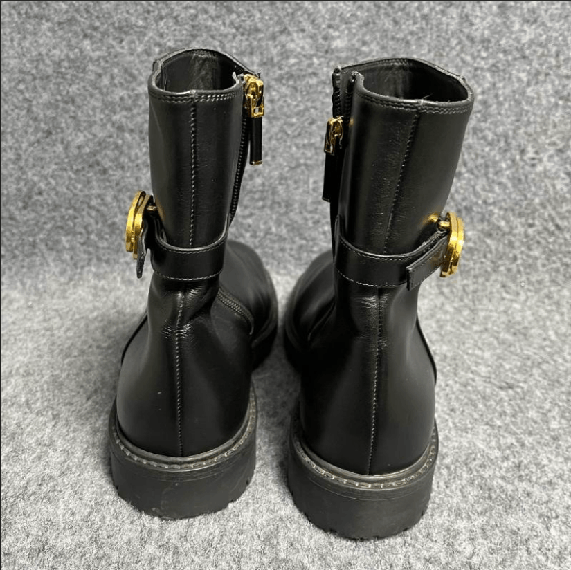 Dior Dior Calfskin Leather Ankle Boots Size US 9.5 / IT 39.5 - 3 Thumbnail