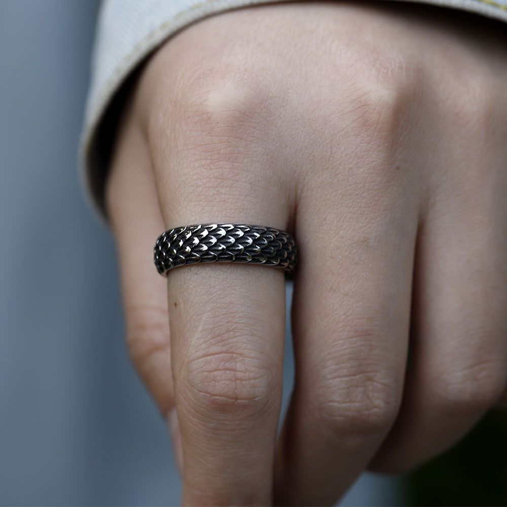 Other SIZE 10 316L Steel Vintage Nordic Viking Dragon Ring Size ONE SIZE - 5 Thumbnail