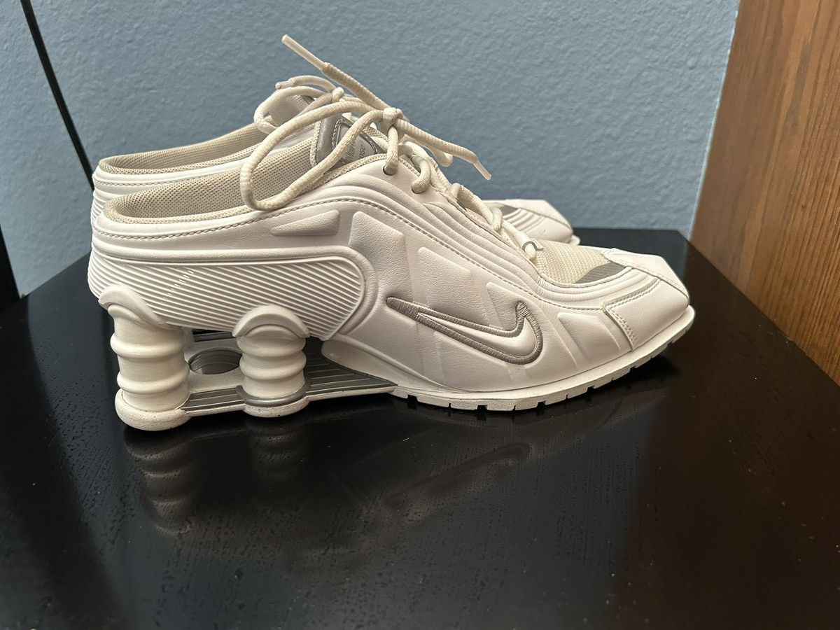 Martine Rose × Nike Nike shox x martine rose all white color Size US 9.5 / EU 42-43 - 4 Thumbnail