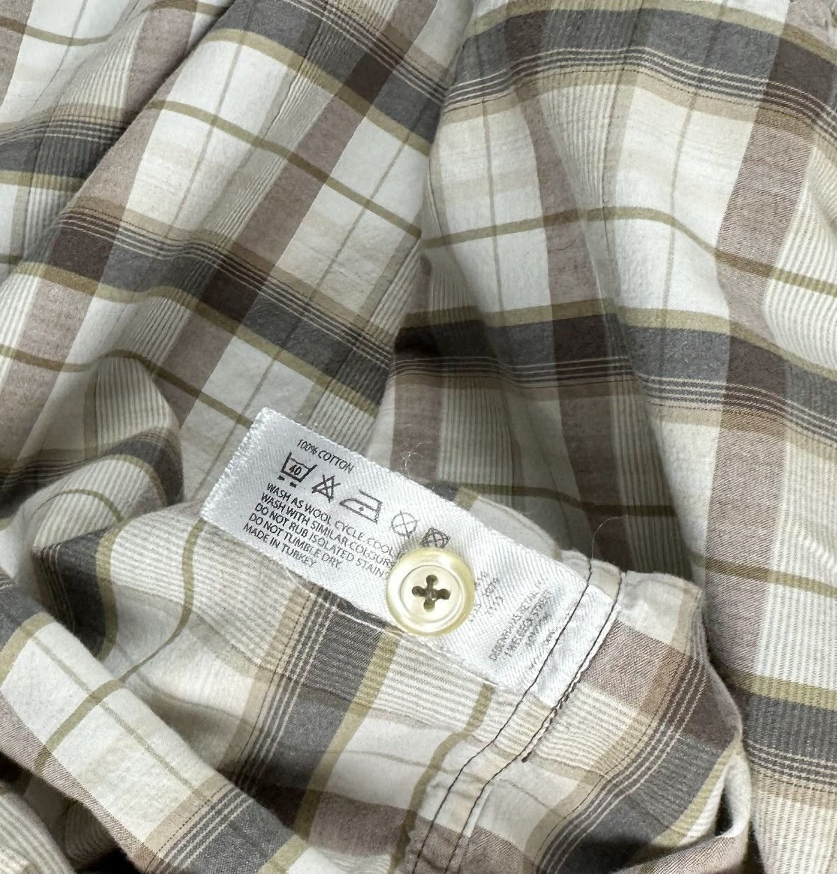 Nigel Cabourn Nigel Cabourn Utlity Shirts Checked Button Up Size US M / EU 48-50 / 2 - 9 Thumbnail