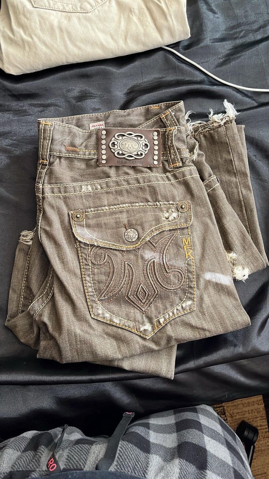 Mek Denim Mek denim jeans (brown) Size US 38 / EU 54 - 1 Thumbnail