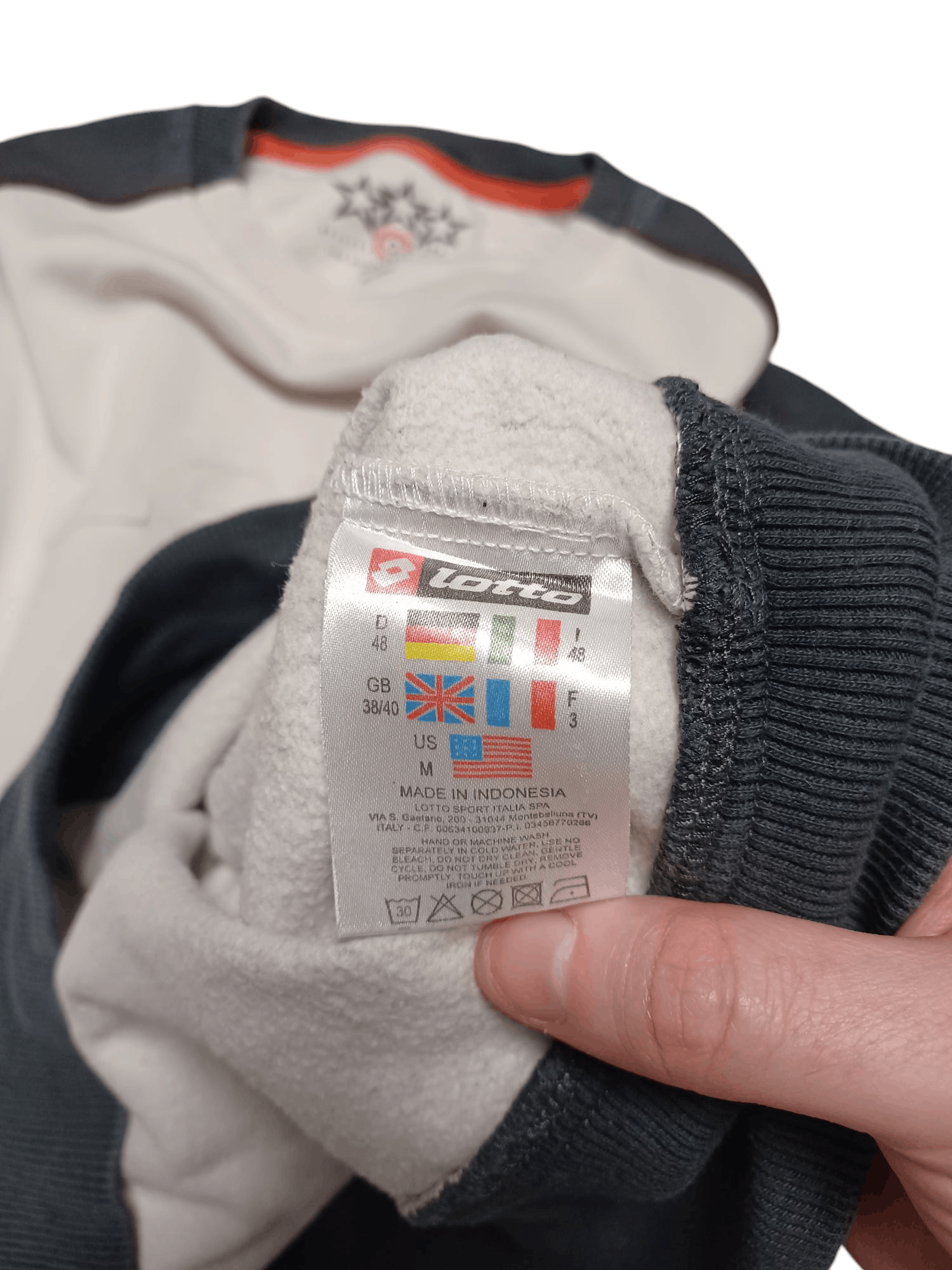 Lotto Sport LOTTO FIRE VINTAGE BIGLOGO EMBROIDERED SWEATSHIRT Size US M / EU 48-50 / 2 - 5 Thumbnail