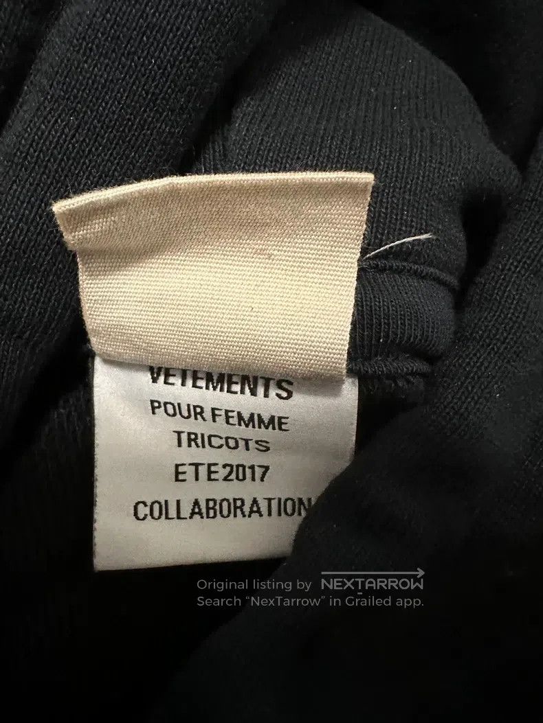 Vetements VETEMENTS Hoodie Size US S / EU 44-46 / 1 - 5 Thumbnail