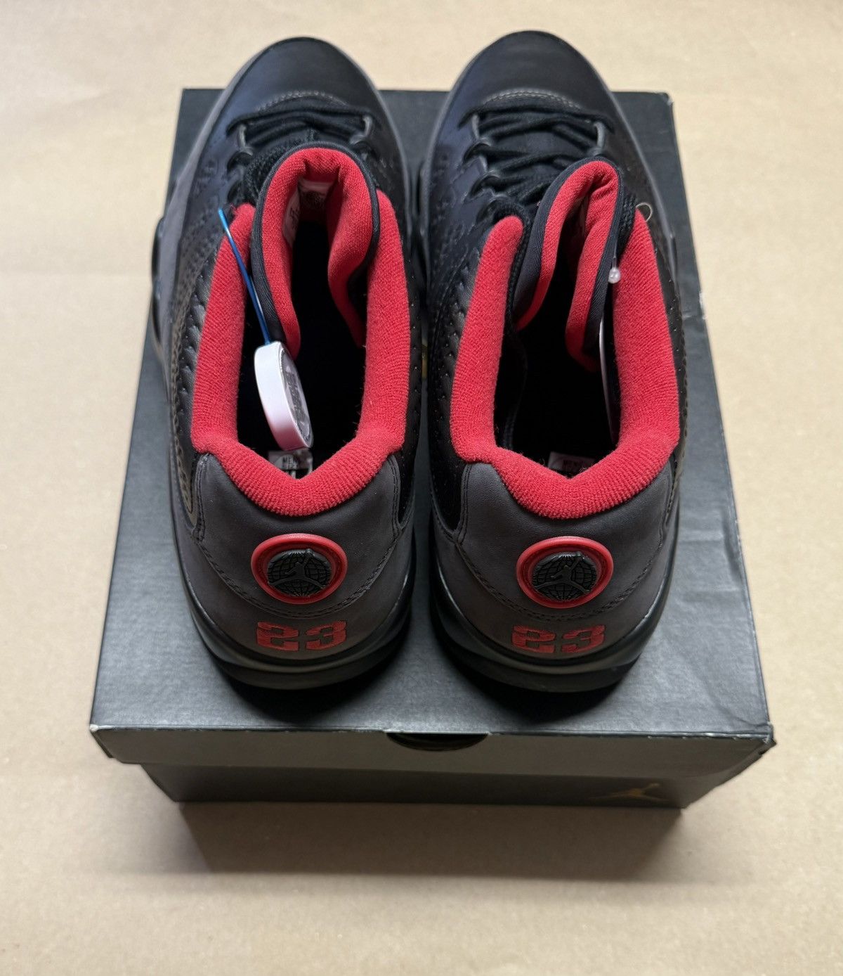 Jordan Brand Nike Air Jordan IX 9 G Low Golf Charcoal men’s 14 Rare NEW! Size US 14 / EU 47 - 4 Thumbnail